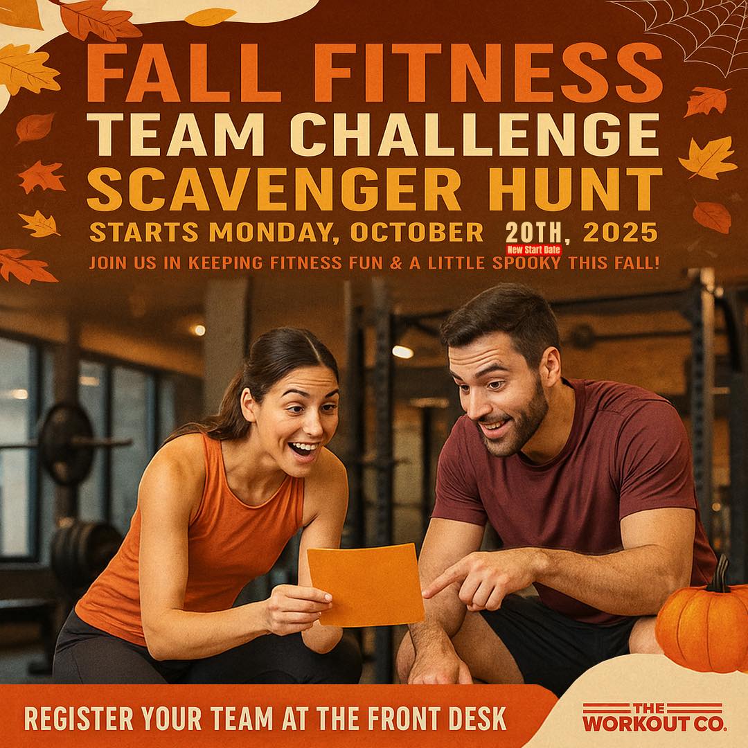 The Workout - 🍂🎃 Fall Fitness Team Challenge Scavenger Hunt - STARTS ...