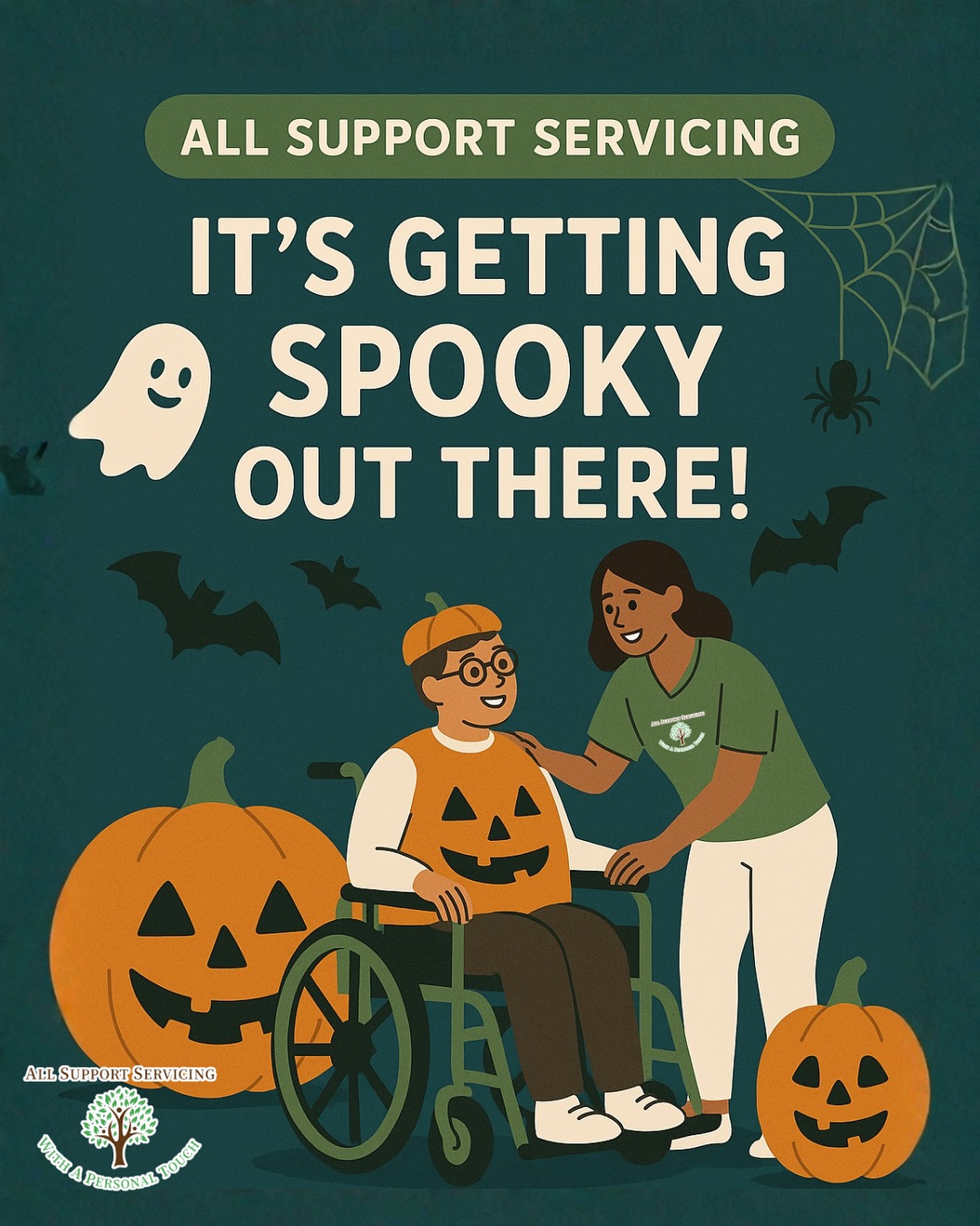 🎃👻 It’s Getting Spooky Out There!... - All Support Servicing | Facebook