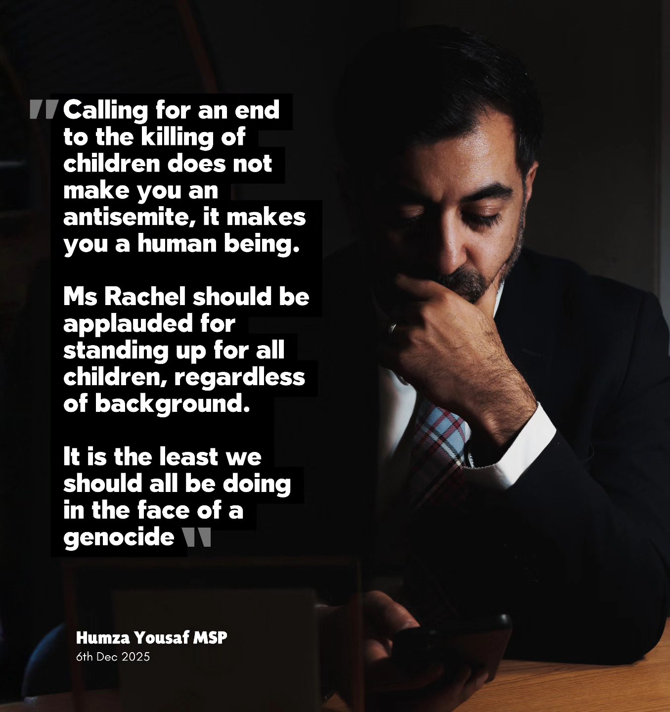Humza Yousaf - Calling for an end to the killing of... | Facebook