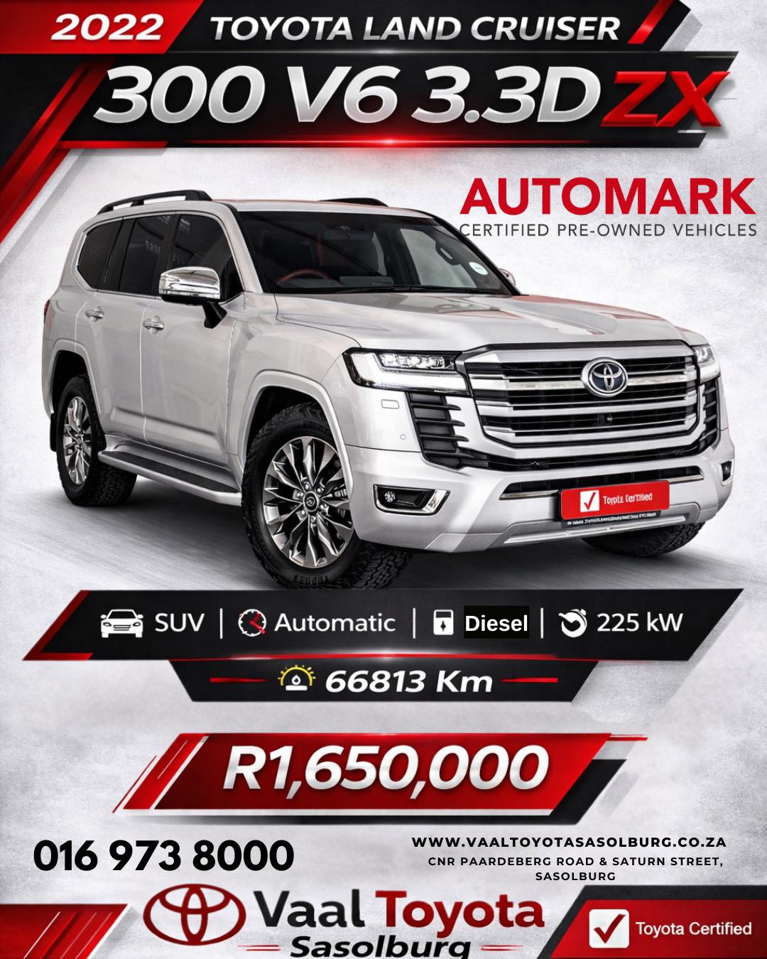 Blondie 👑🚙 2022 TOYOTA LAND CRUISER 300 V6 3.3D ZX 🚙👑 Luxury meets