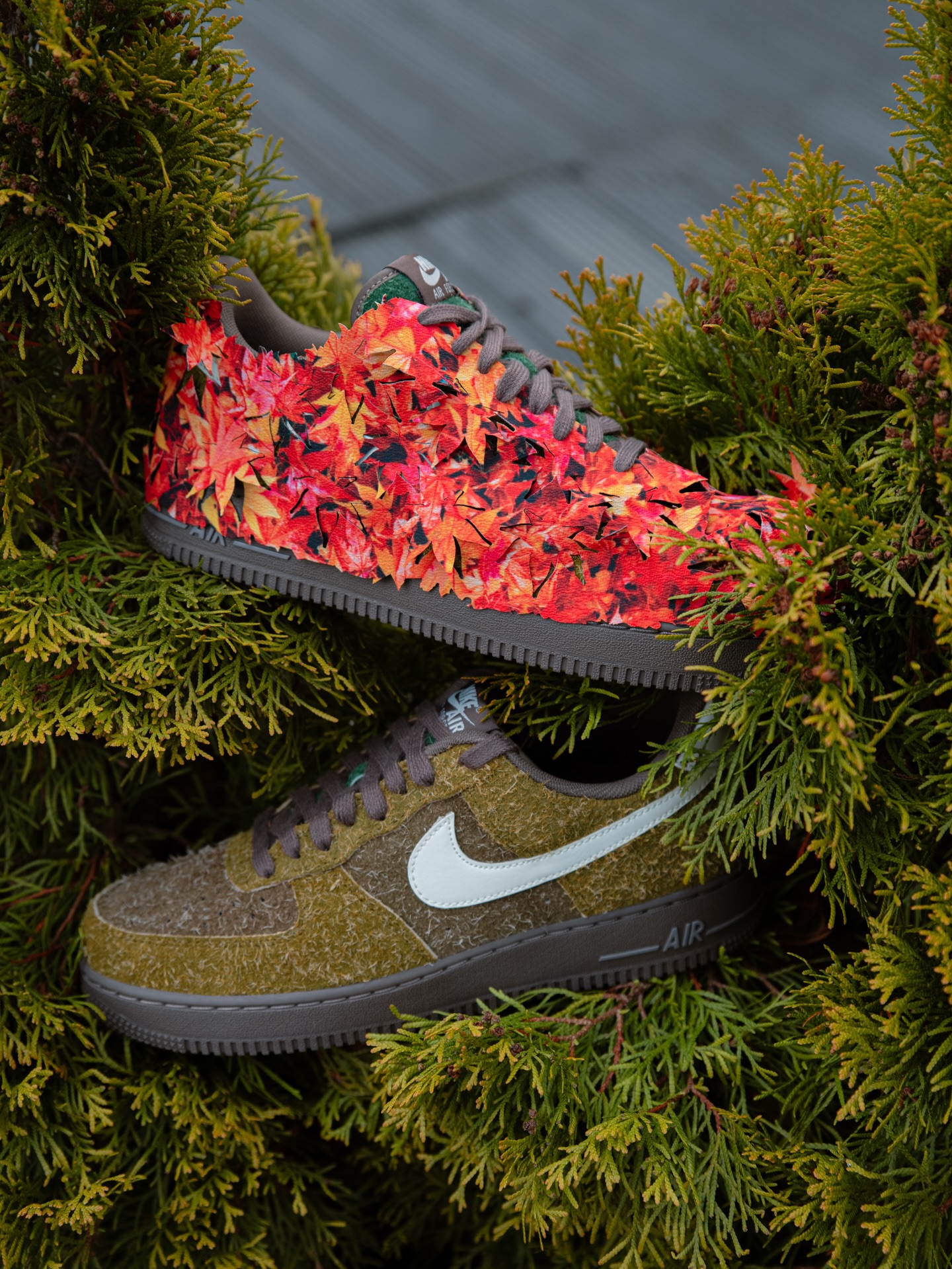 Nike Air Force 1 Low LX Leaf Camo Now you can bring autumn back 