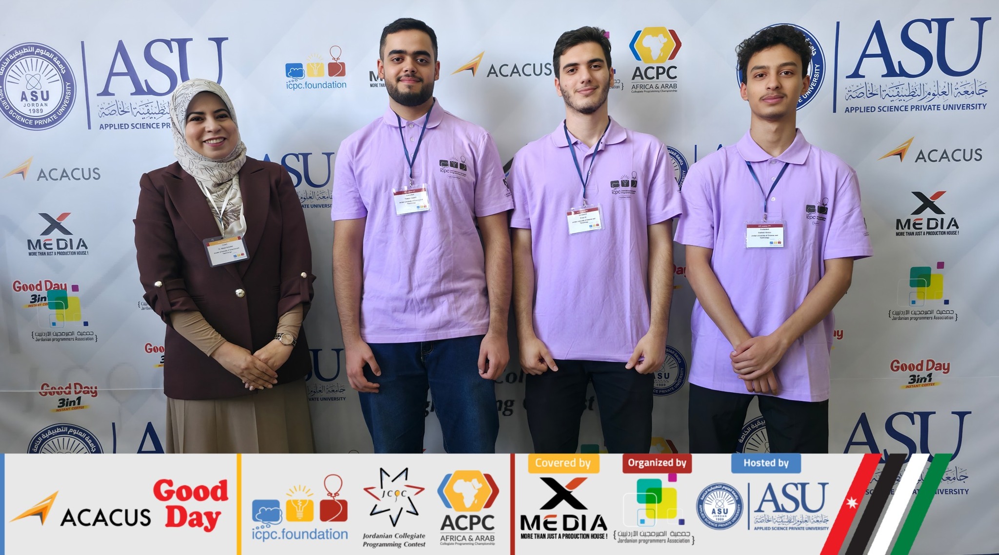 JCPC - The official champions’ photo of the Jordanian Collegiate ...