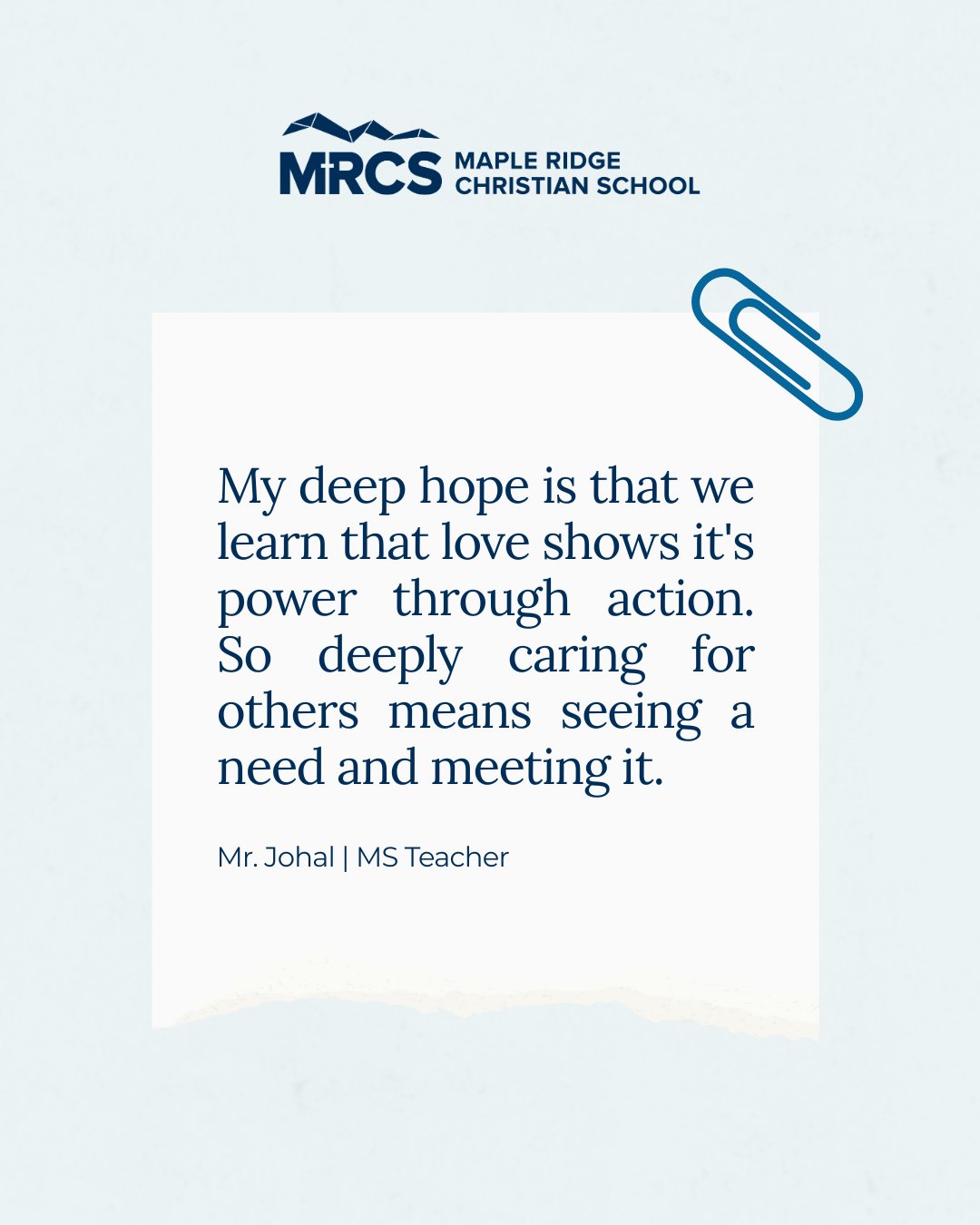 Maple Ridge Christian... - Maple Ridge Christian School