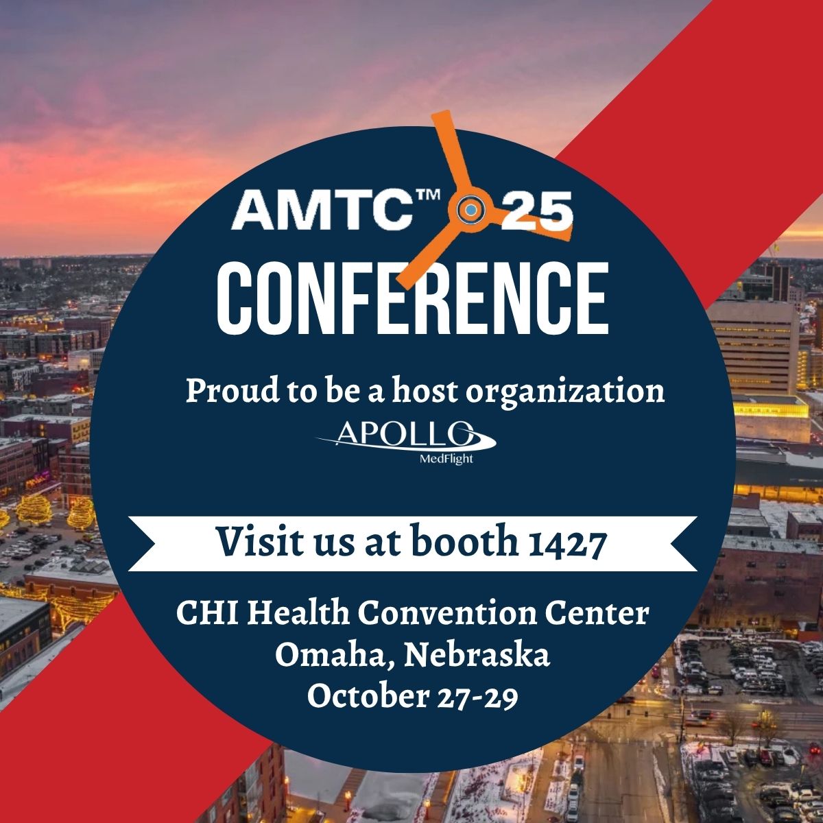 Apollo - Day 1 of AMTC 2025 is here! 🚁 The Apollo MedFlight team has ...