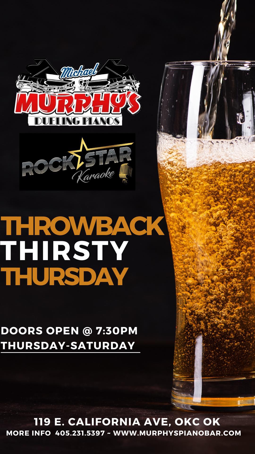 Rockstar Karaoke - inside Michael Murphy’s Dueling Piano Bar added a ...