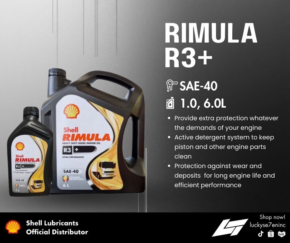 LuckySe7en - Long hours and heavy loads require Shell Rimula protection ...