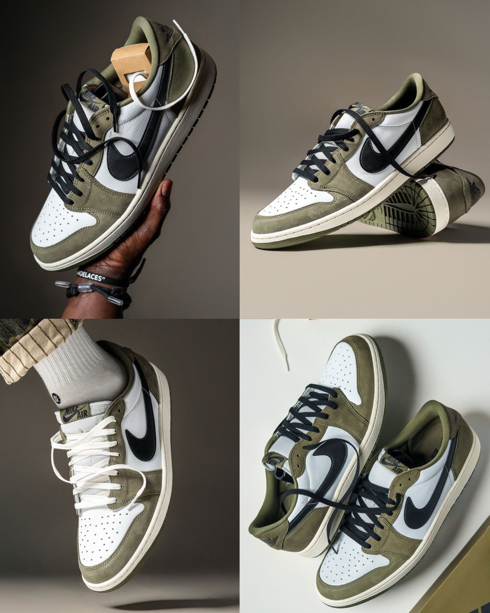 JUST IN: the Air Jordan 1 Low OG “Medium Olive” is set to drop 