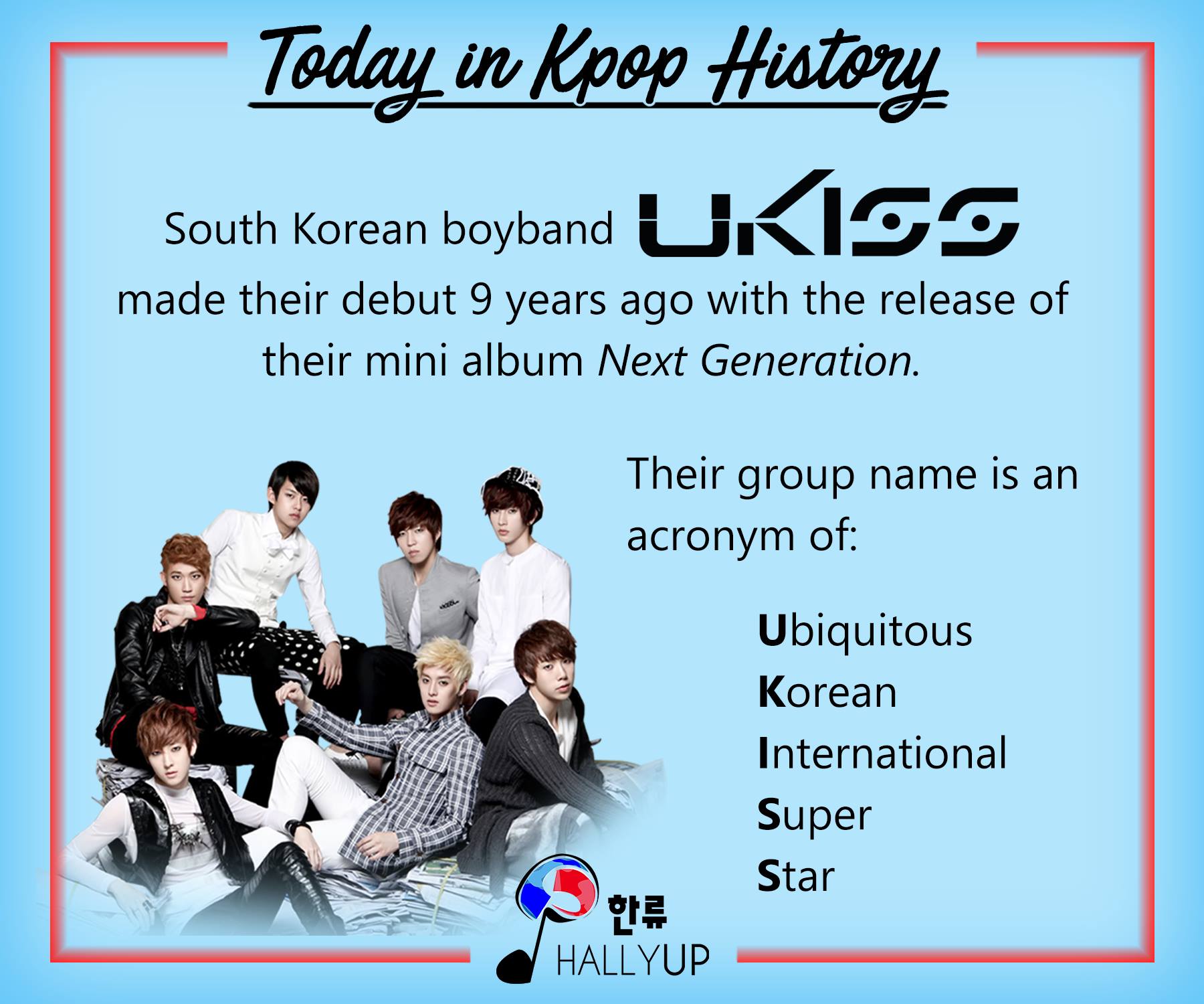 The 유키스(U-KISS) members have officially formed a new unit!