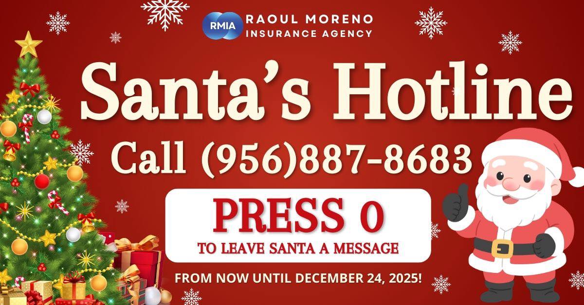 Santa’s Hotline is... - Raoul Moreno Insurance Agency | Facebook