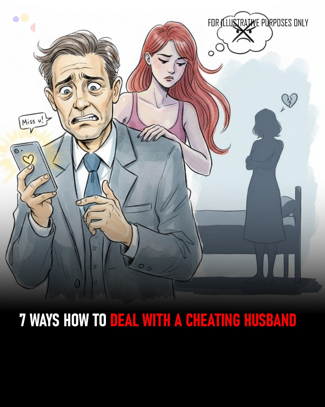 Wakeup - 7 Ways How To Deal With A Cheating Husband Finding out that ...