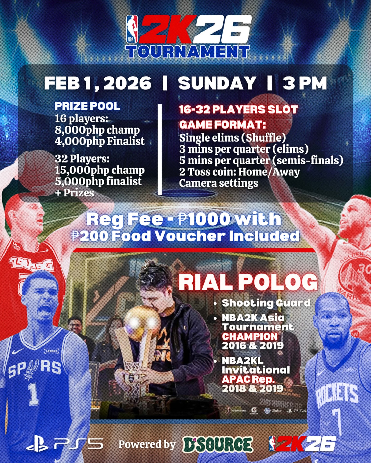 D'Source - THE COURT IS SET. ARE YOU READY? 🎮 NBA 2K26 TOURNAMENT is ...