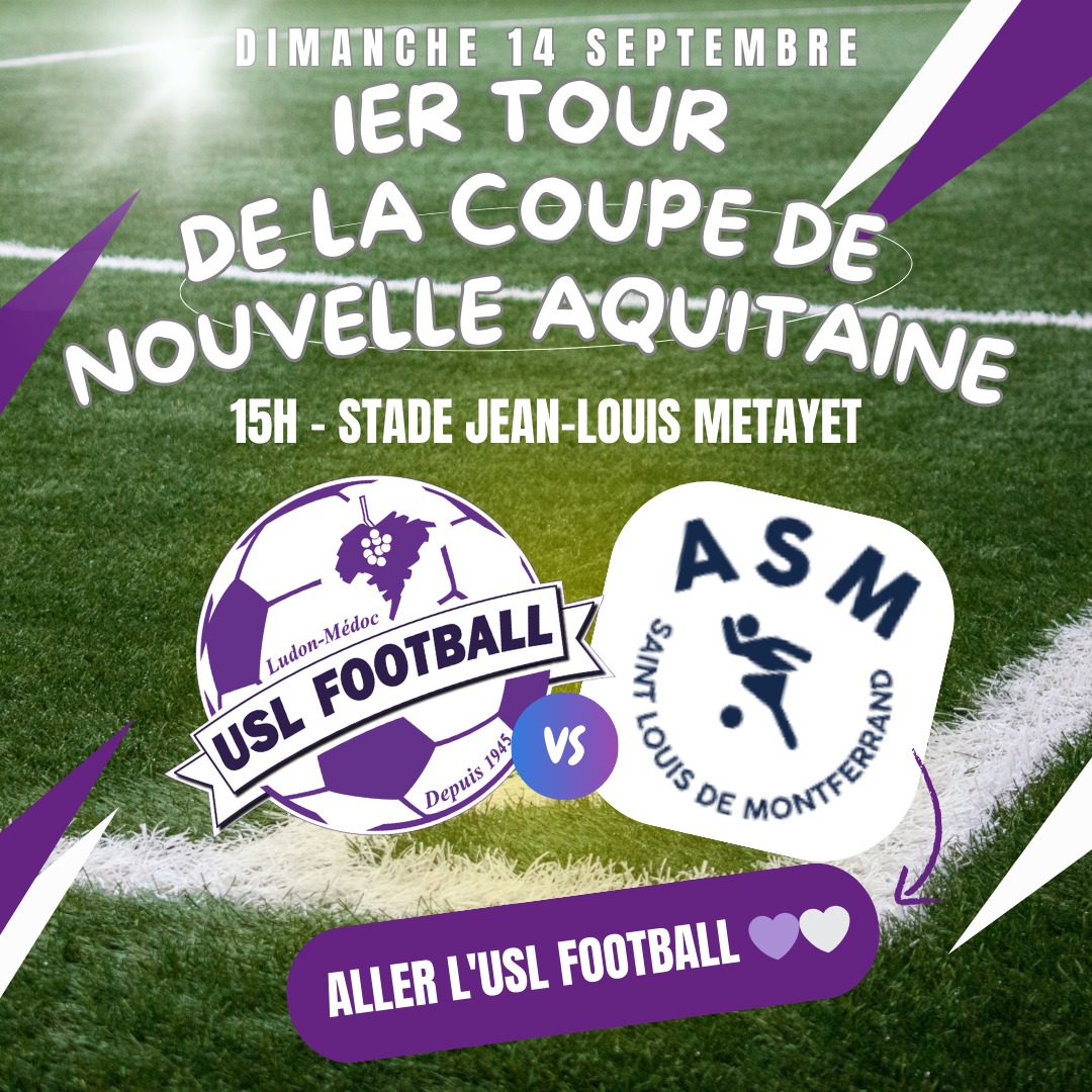 US - ⚽1er match officiel de la saison pour nos seniors ⚽ Nous vous ...
