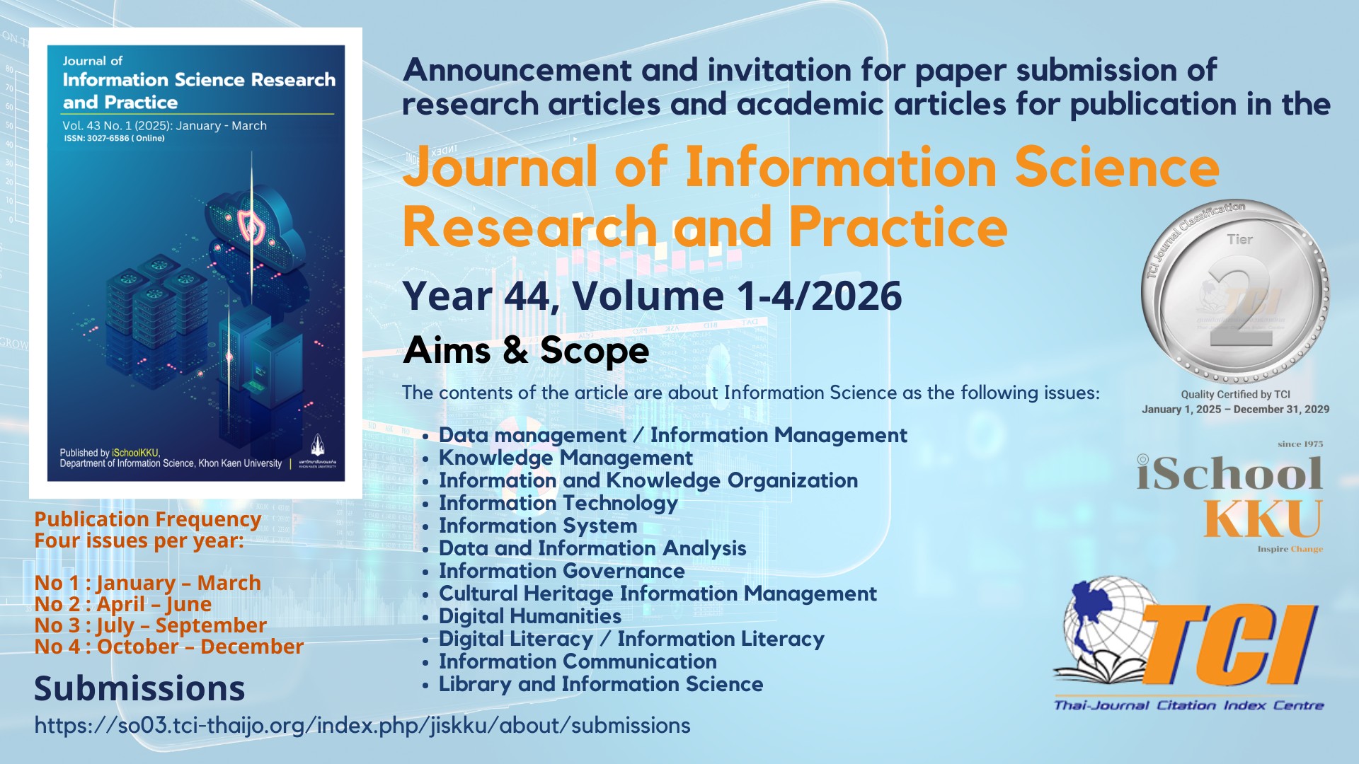 Journal of Information Science Research and Practice