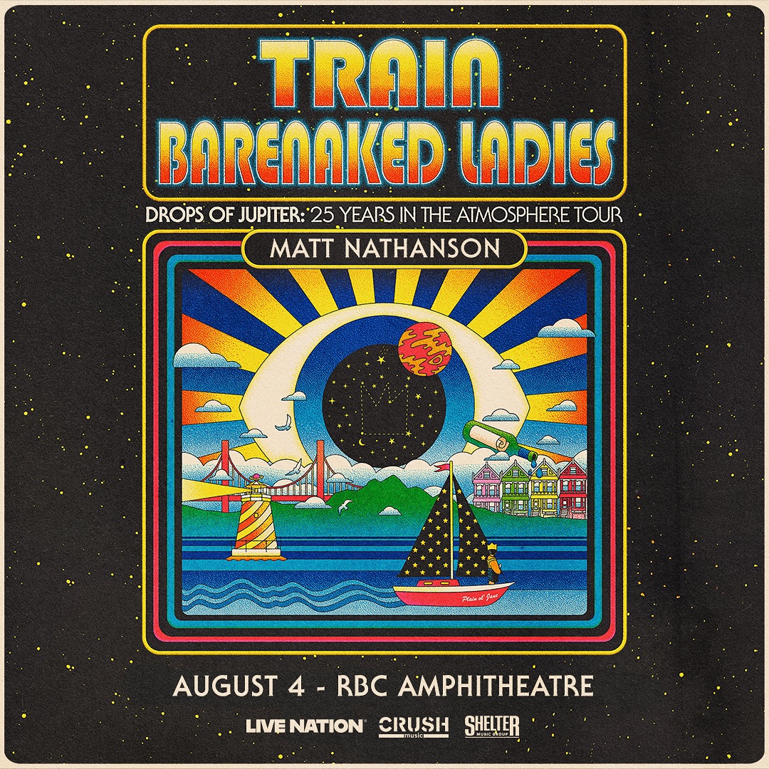 🚂 Grab your tickets NOW for Train: Drops of Jupiter: 25 Years in