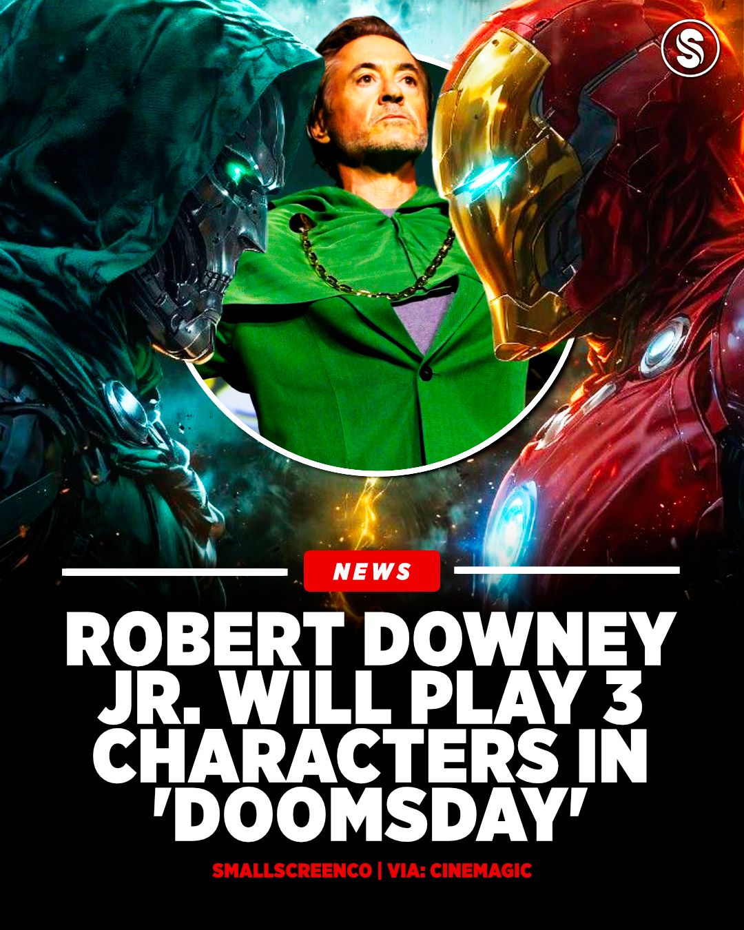 Small - 🎭⚡️ MULTIVERSE CHAOS: ROBERT DOWNEY JR. reportedly has THREE ...