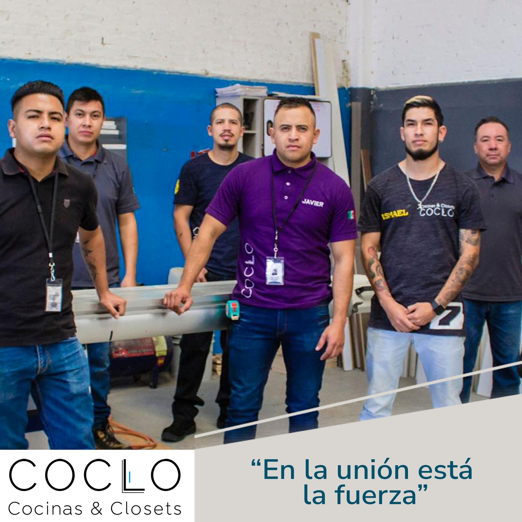 La unión siempre hace la... - COCLO Cocinas & Closets | Facebook