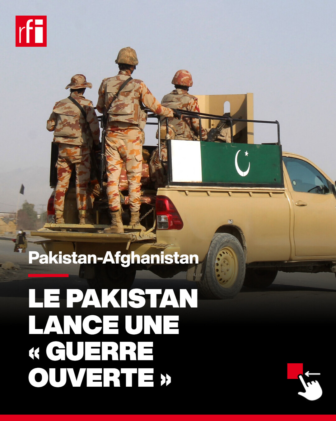 RFI - 🇦🇫🇵🇰 À la suite d'une succession de frappes... | Facebook