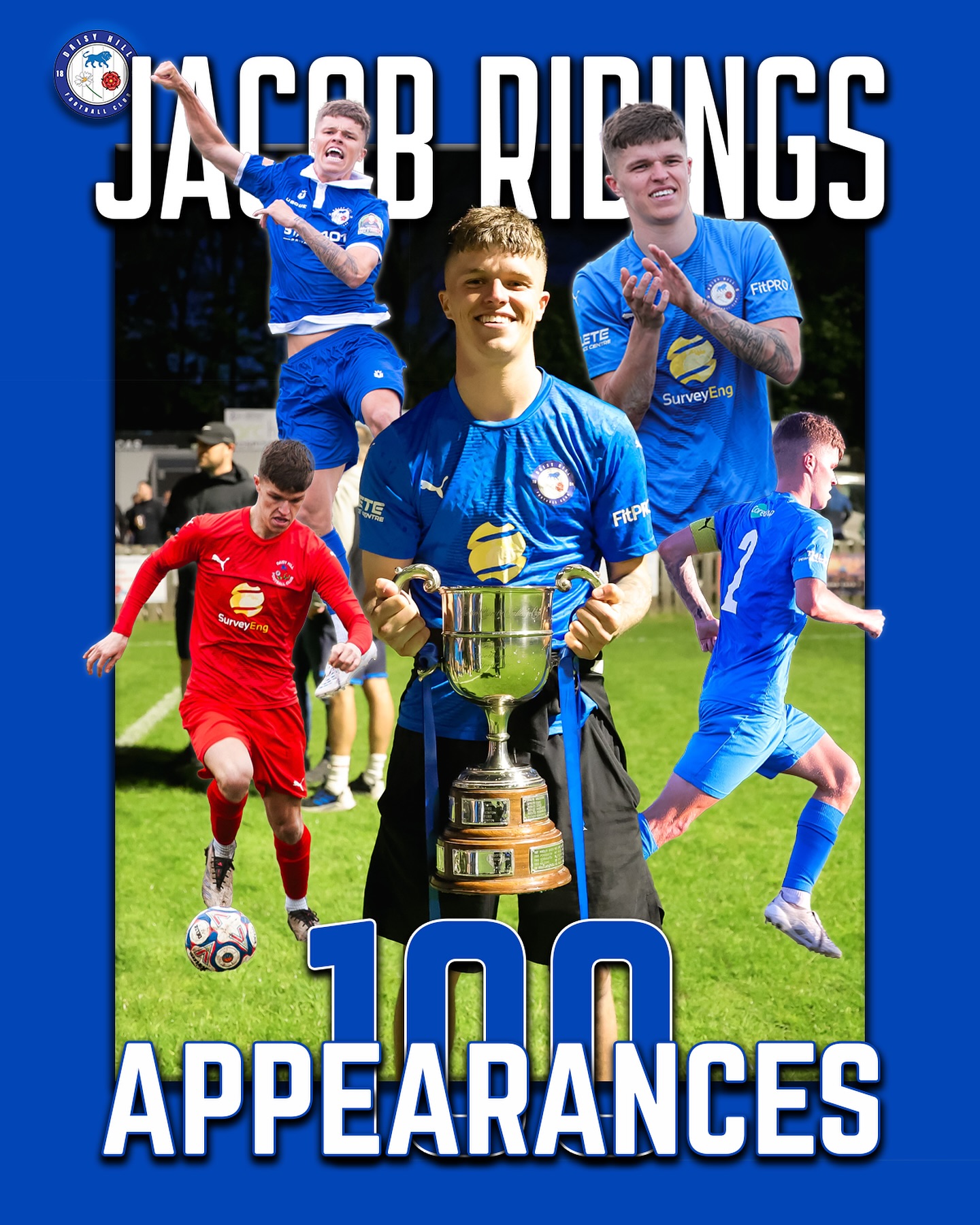 💯 Daisy Appearances for our... - Daisy Hill Football Club | Facebook