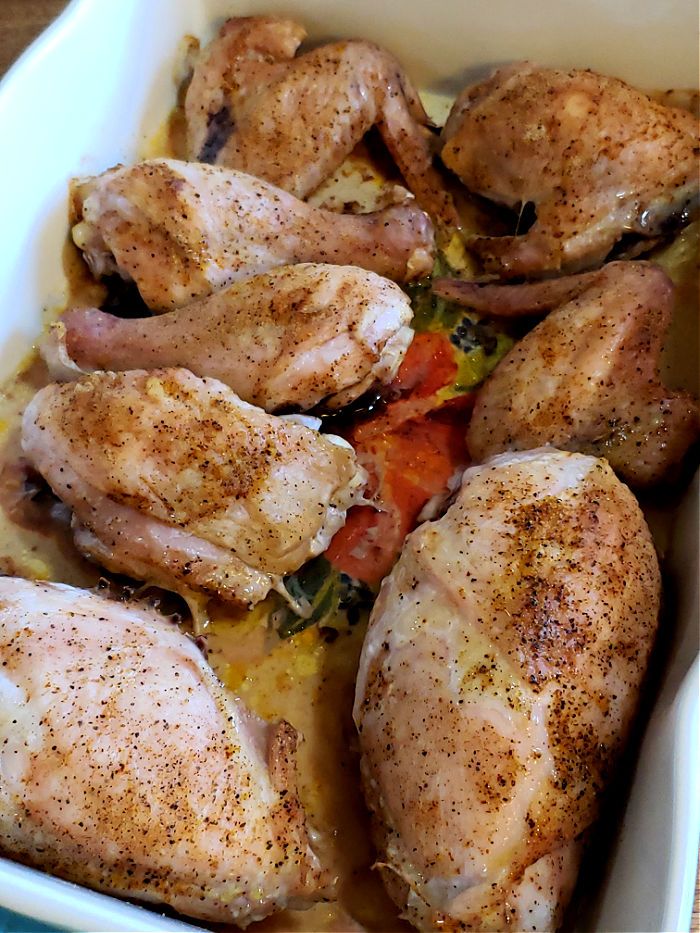 Julia's - 🍗 Classic Southern Baked Chicken – simple, seasoned just ...