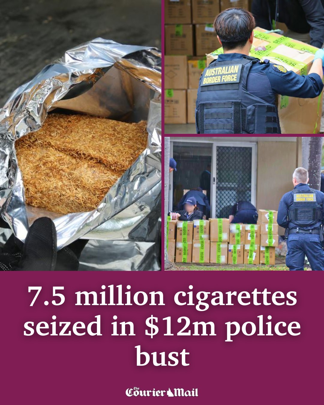Caboolture - Australian Border Force has smashed an alleged major crime ...