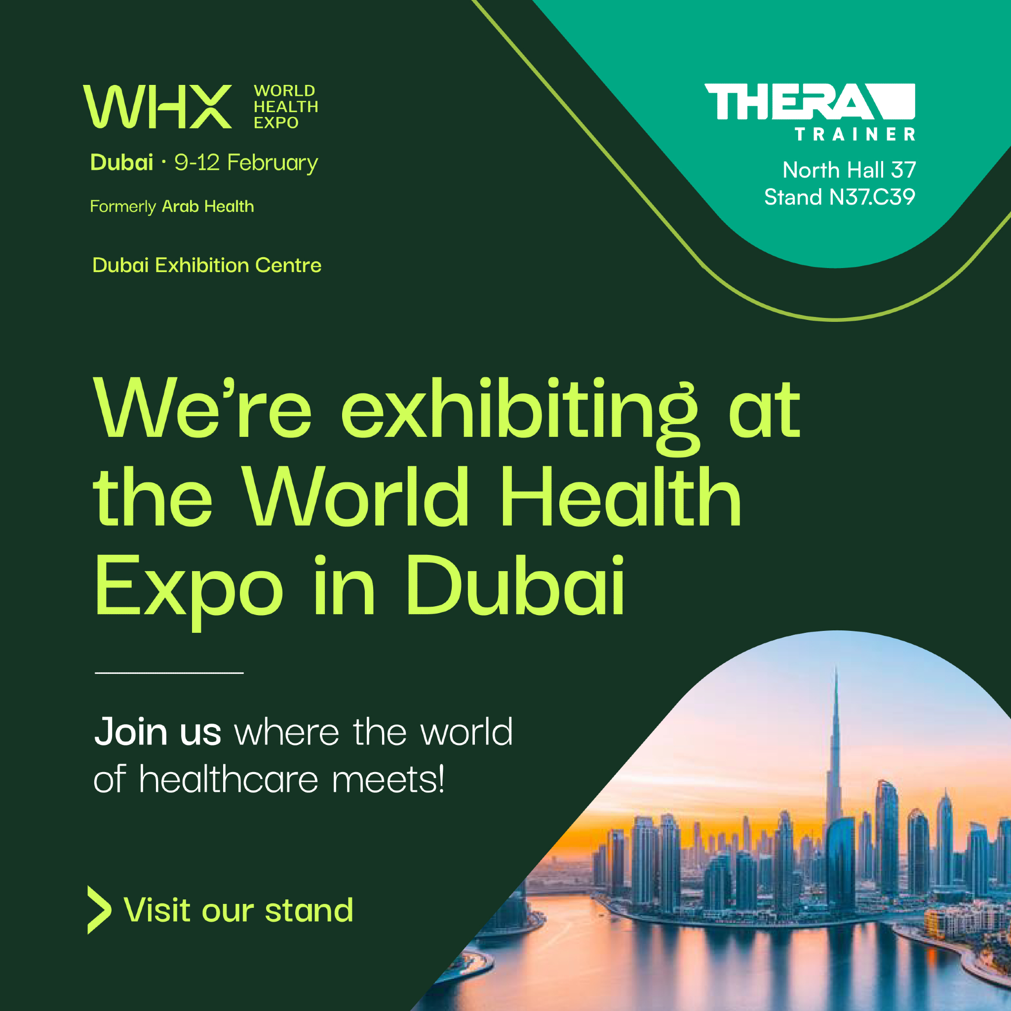 THERA-Trainer - See you at WHX Dubai 2026! 🌍 We’re excited to be part ...