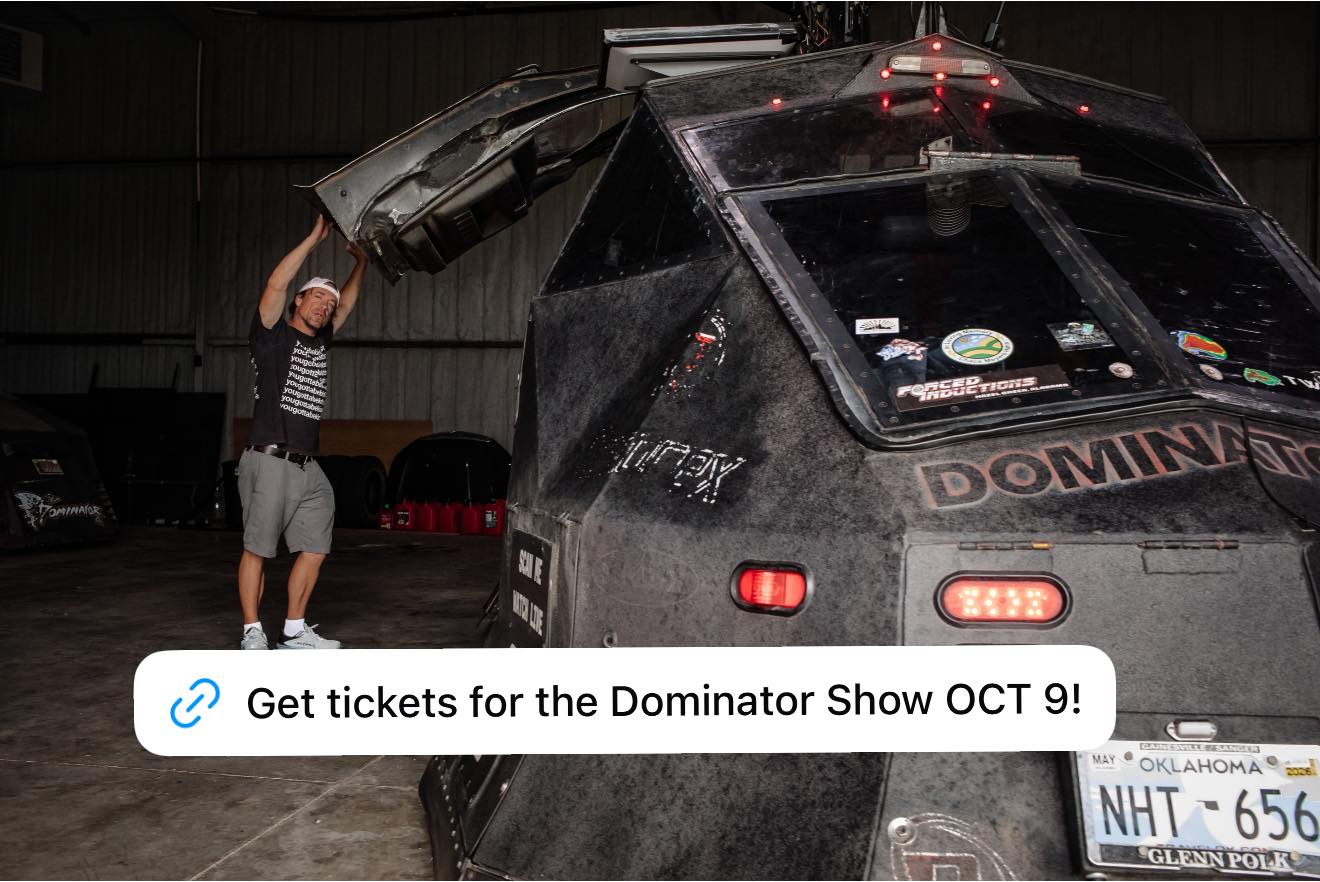 Reed - PEORIA, ILLINOIS! The Dominator 3 has been repaired and is ready ...