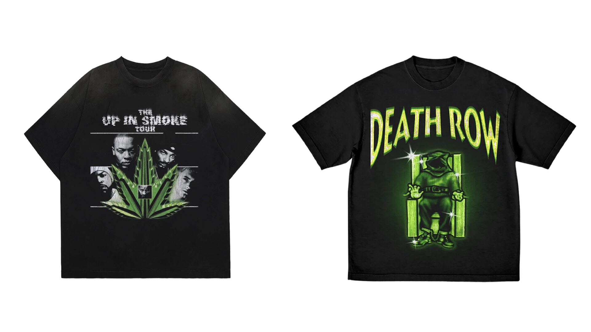 Snoop Dogg and Dr. Dre's Up In Smoke Tour Anniversary T-Shirts