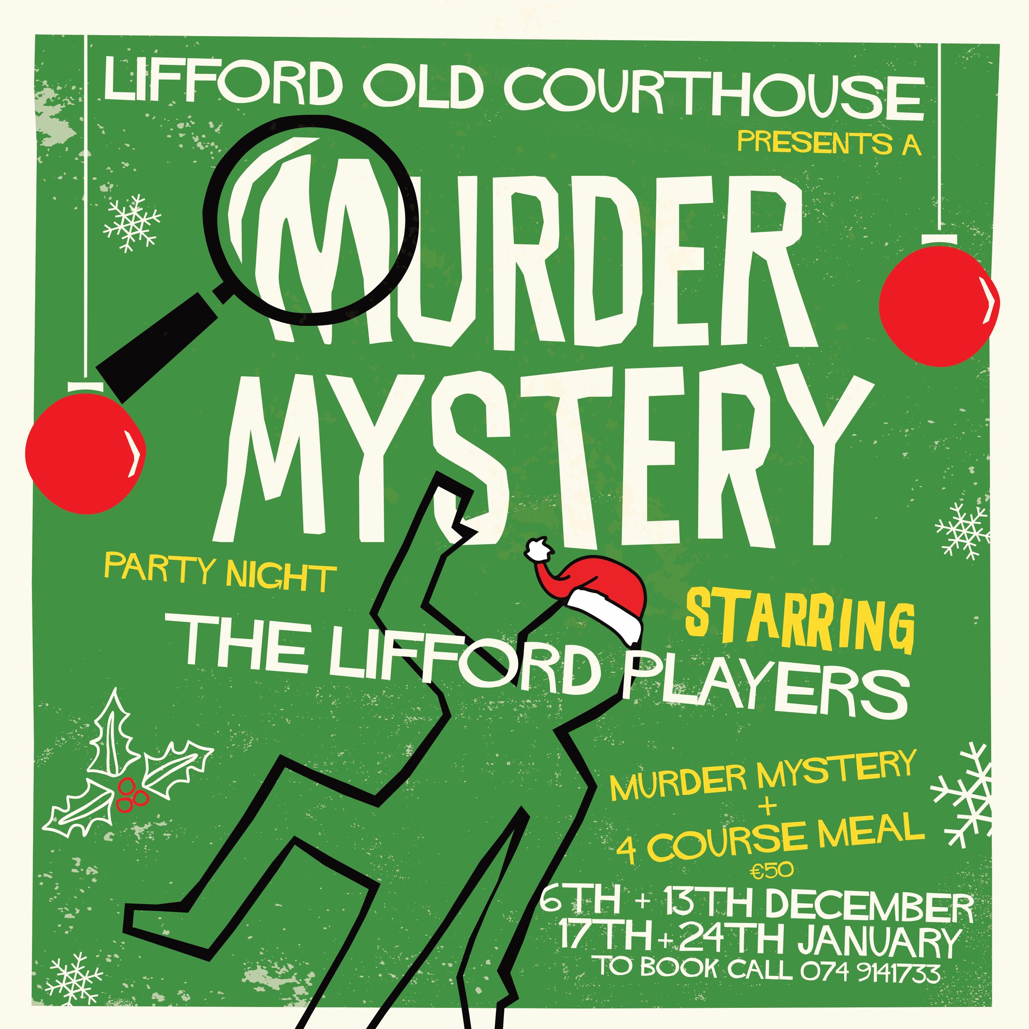 Lifford - New for 2025 -Murder is on the Menu at Lifford Old Courthouse ...