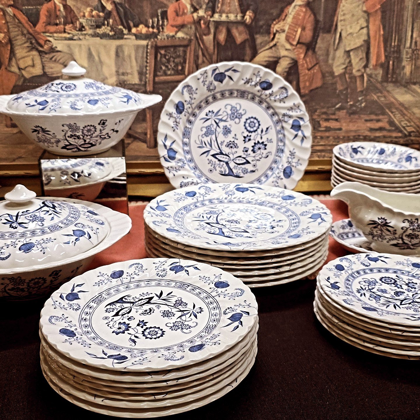 🇬🇧 Johnson Brothers – Blue Nordic Pattern History 🏺 About