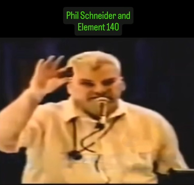 Knowledge - The legendary and courageous Phil Schneider holds up a ...