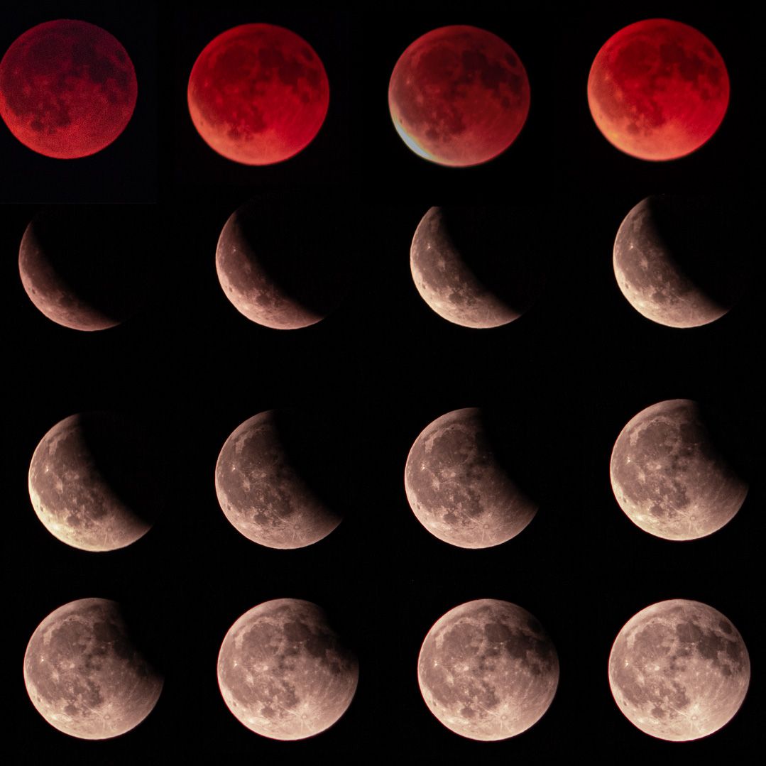 A total lunar eclipse was seen... - Weather & Radar USA | Facebook
