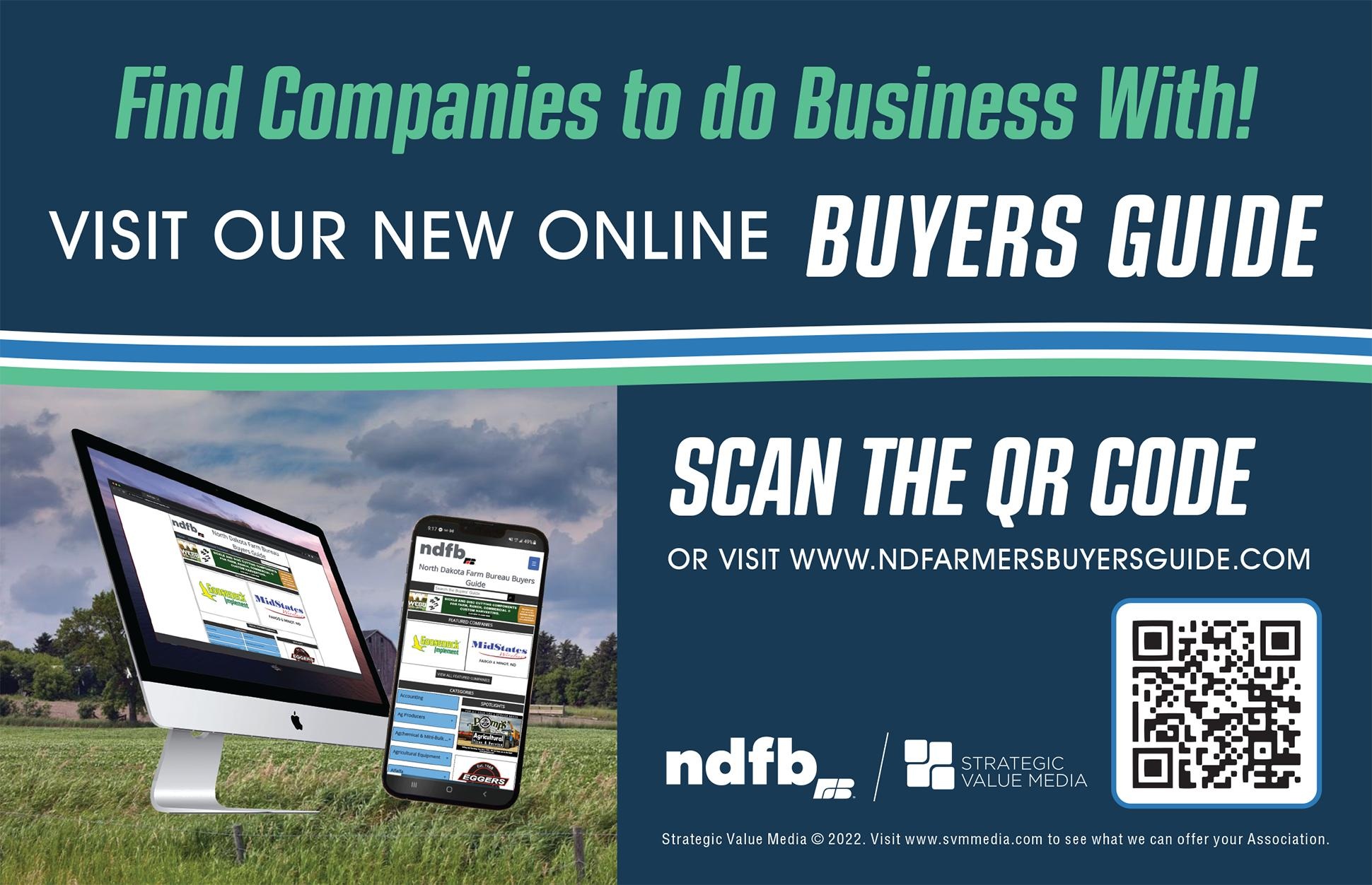 NDFB - NDFB's Buyer's Guide is a great resource for members to find ...