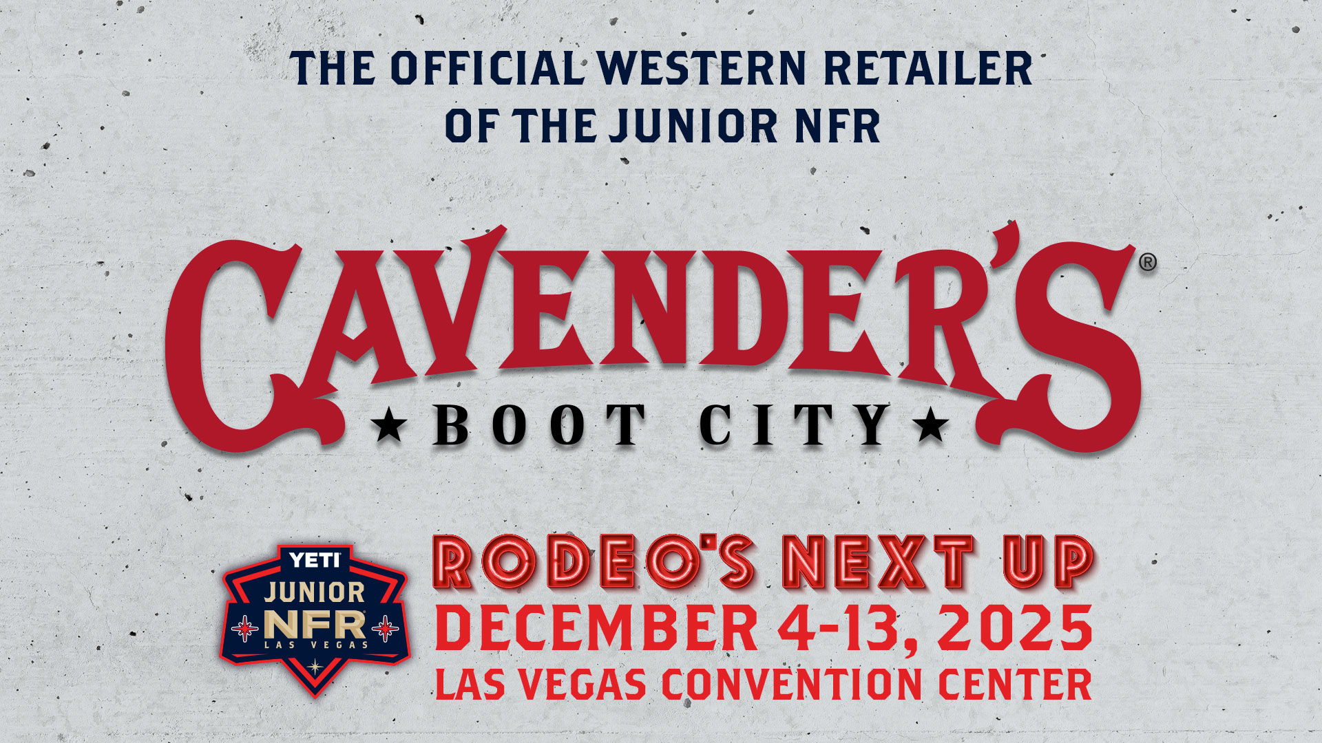 Junior NFR | Las Vegas NV