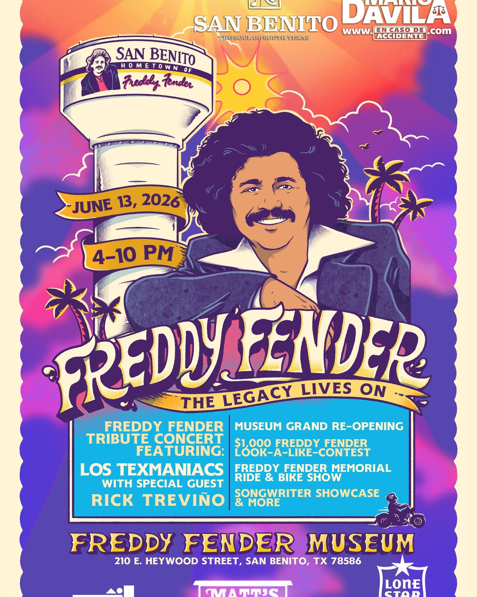 Freddy Fender: The Legacy Lives On” will celebrate the life and 