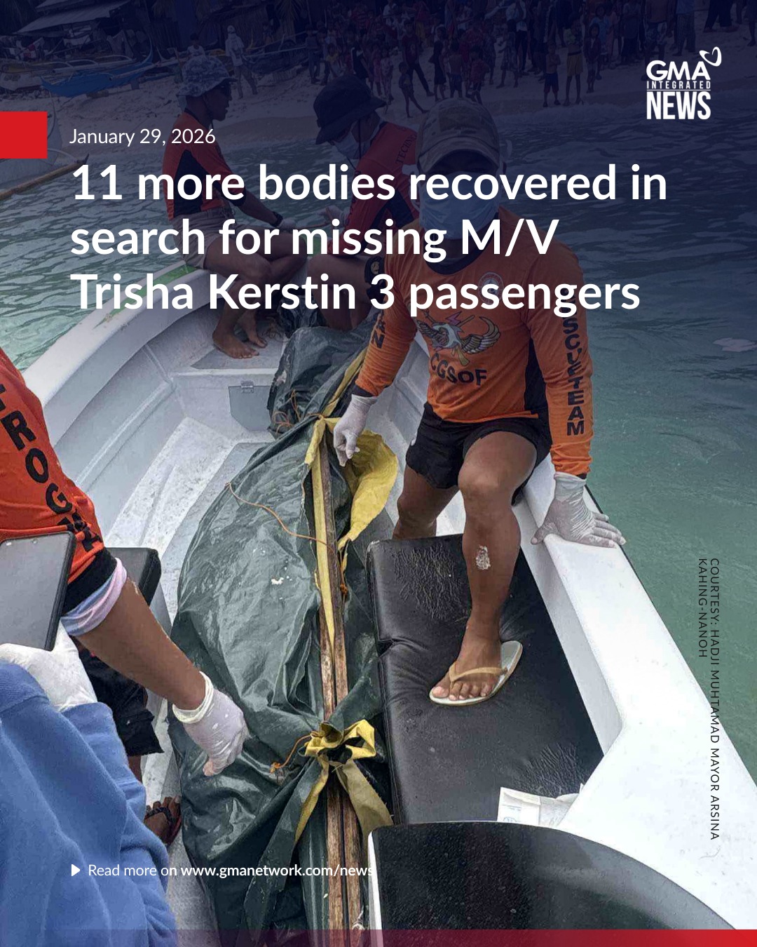 GMA - Eleven more bodies were recovered as locals and kin joined the ...