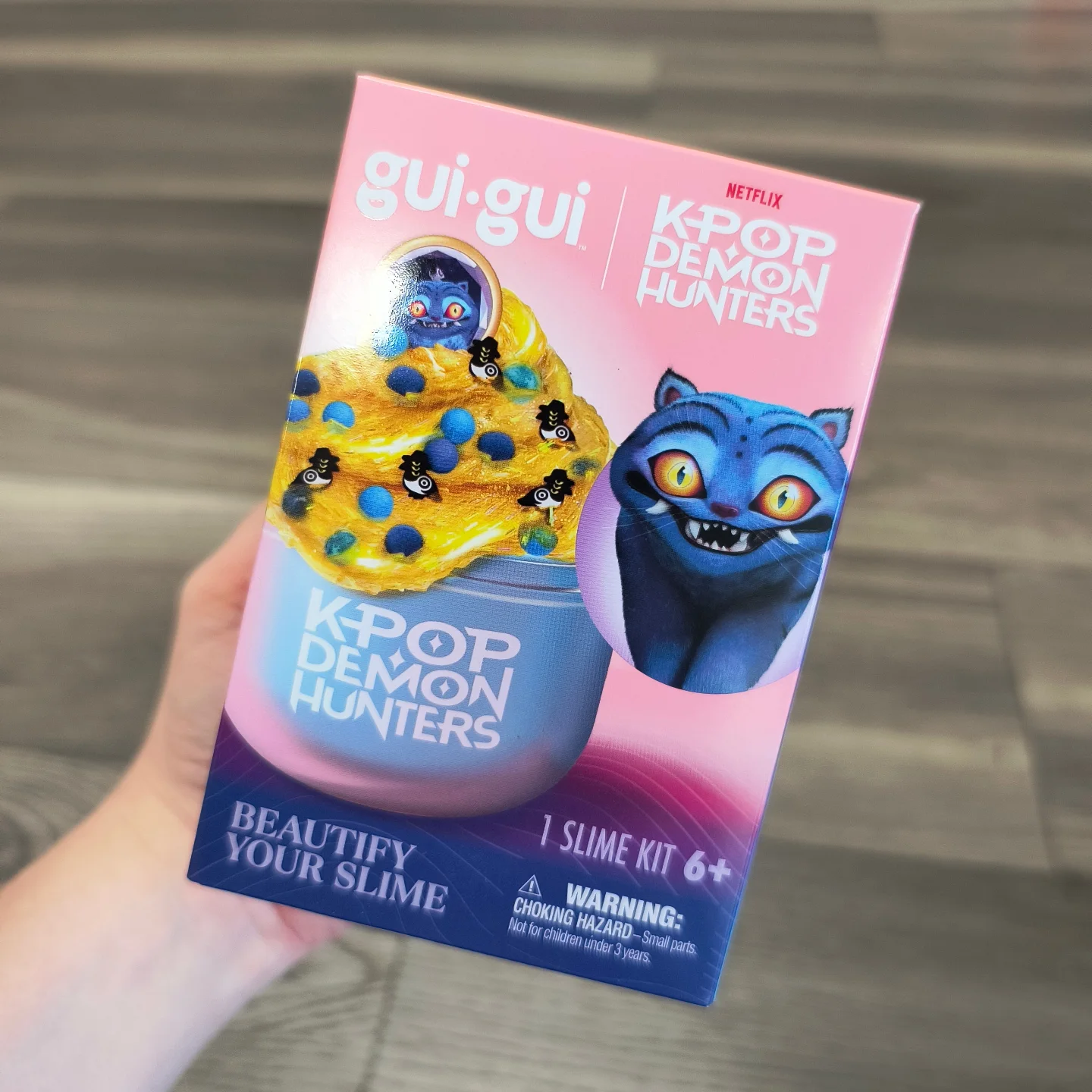 Kpop Demon Hunters slime kits available at The Red Balloon Toy Store