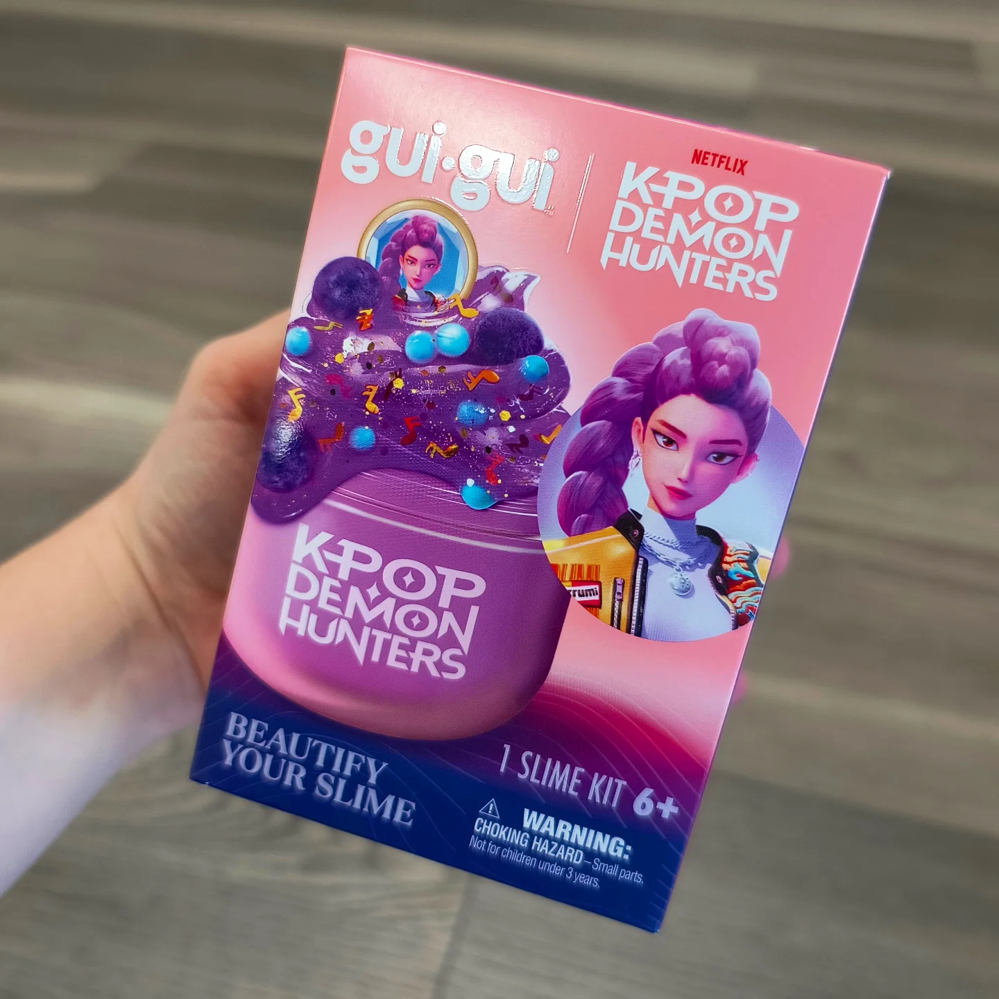 Kpop Demon Hunters slime kits available at The Red Balloon Toy Store