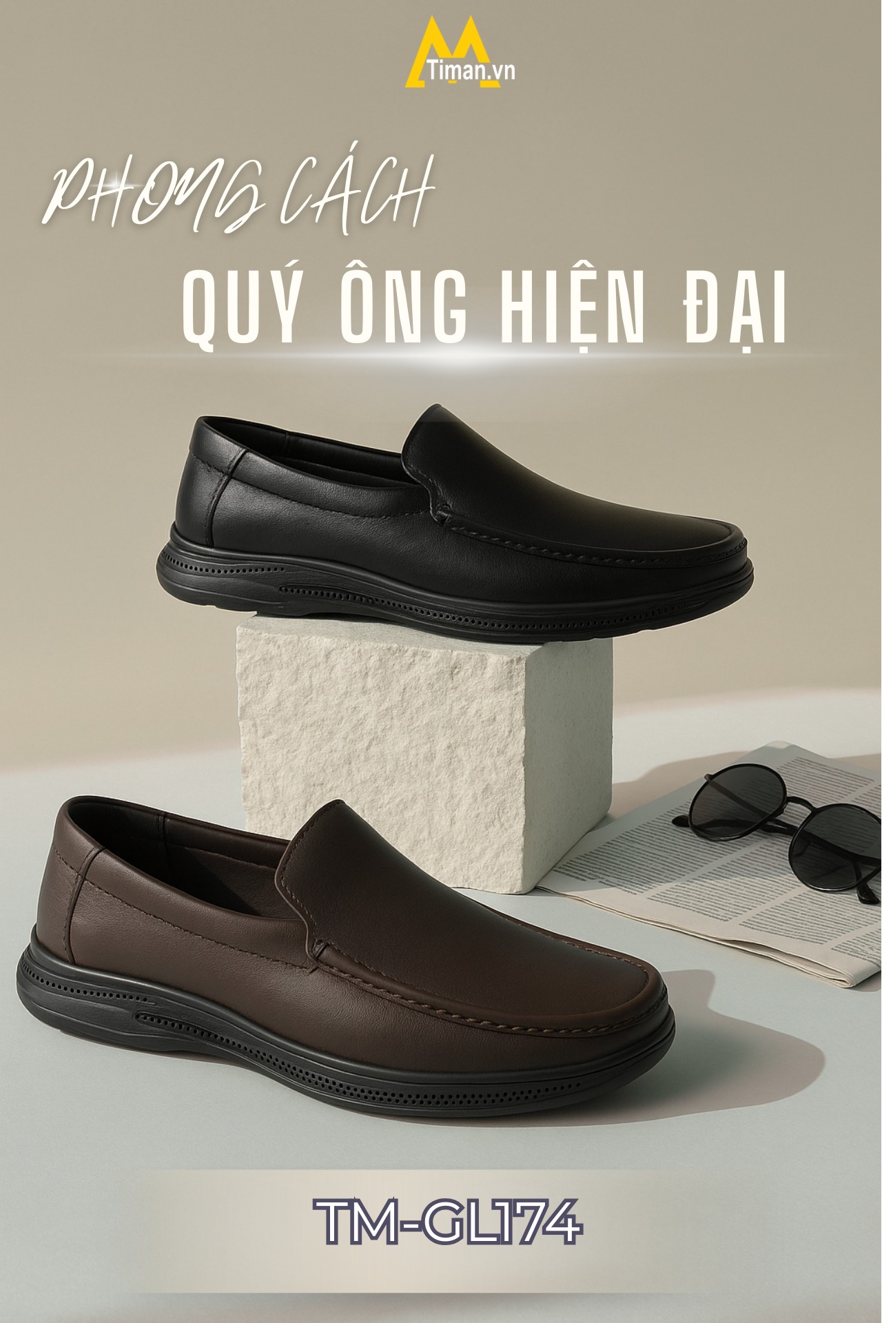 Dép TIMAN.vn Chính hãng - Thong Sandal Flip-flop Design
