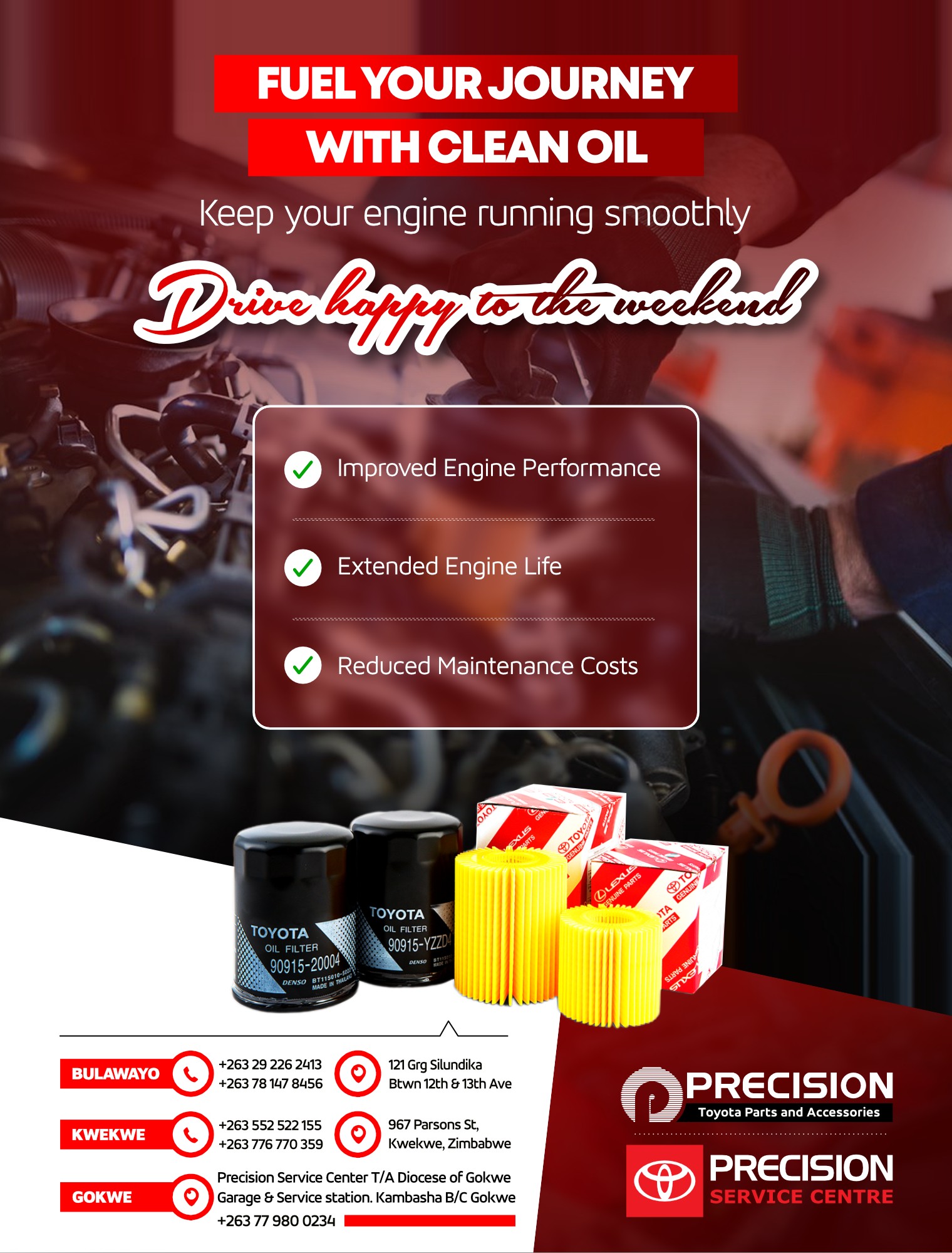 Precision Toyota Parts and Accessories | Bulawayo