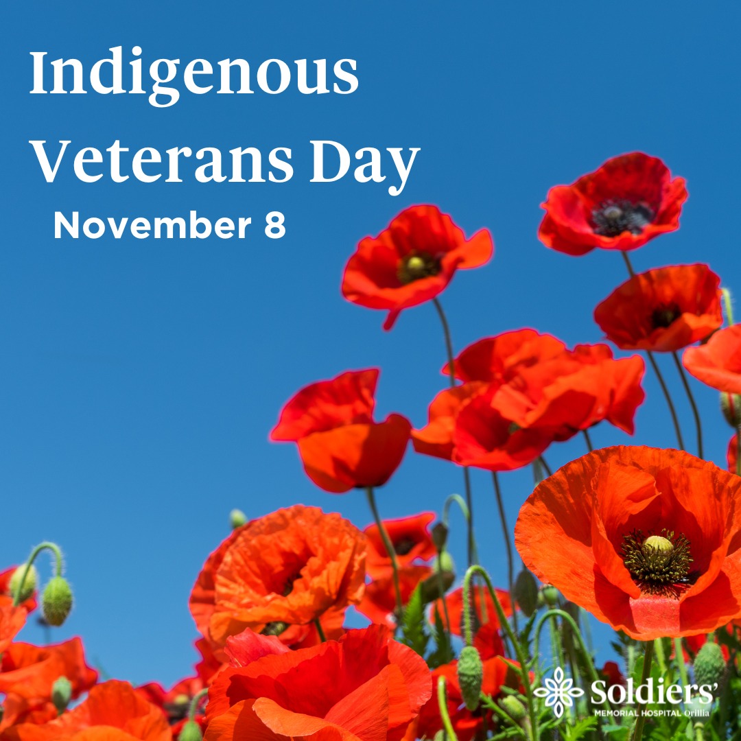 Orillia - November 8 is Indigenous Veterans Day. Today, we honour the ...