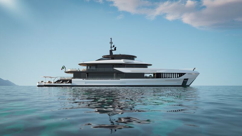 SuperYacht - 🍾 SOLD: Second 52m flagship Mangusta Oceano 52 yacht The ...