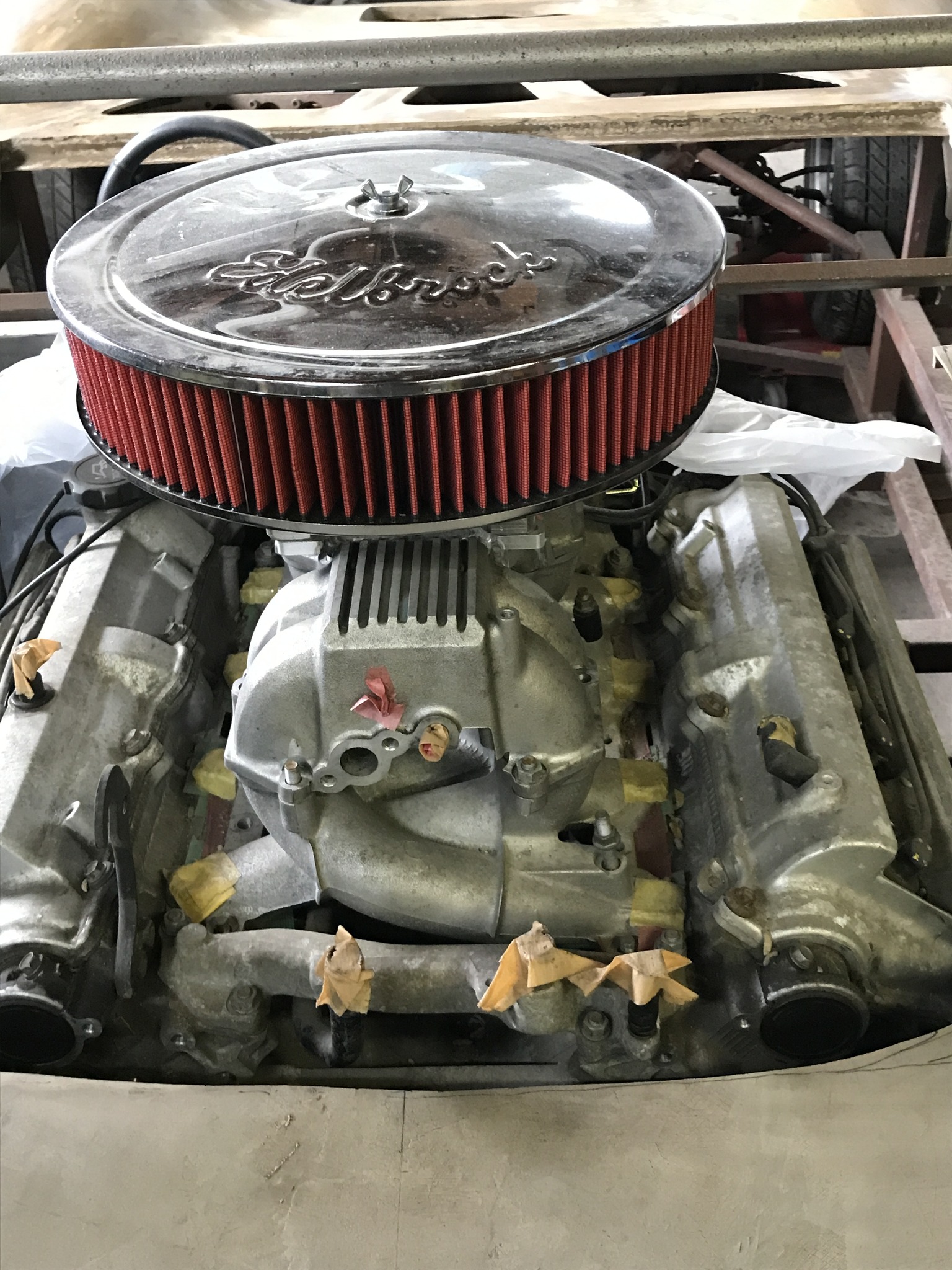 何年振りだろう。R380の製作の前に K645の製作を再開します。 大汗かい 