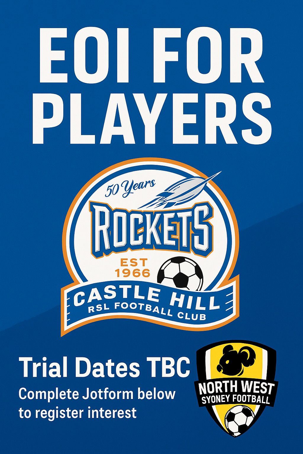 Rockets - ⚽️ Rockets Men’s Premier League 2026 – Players Wanted! ⚽️ ...