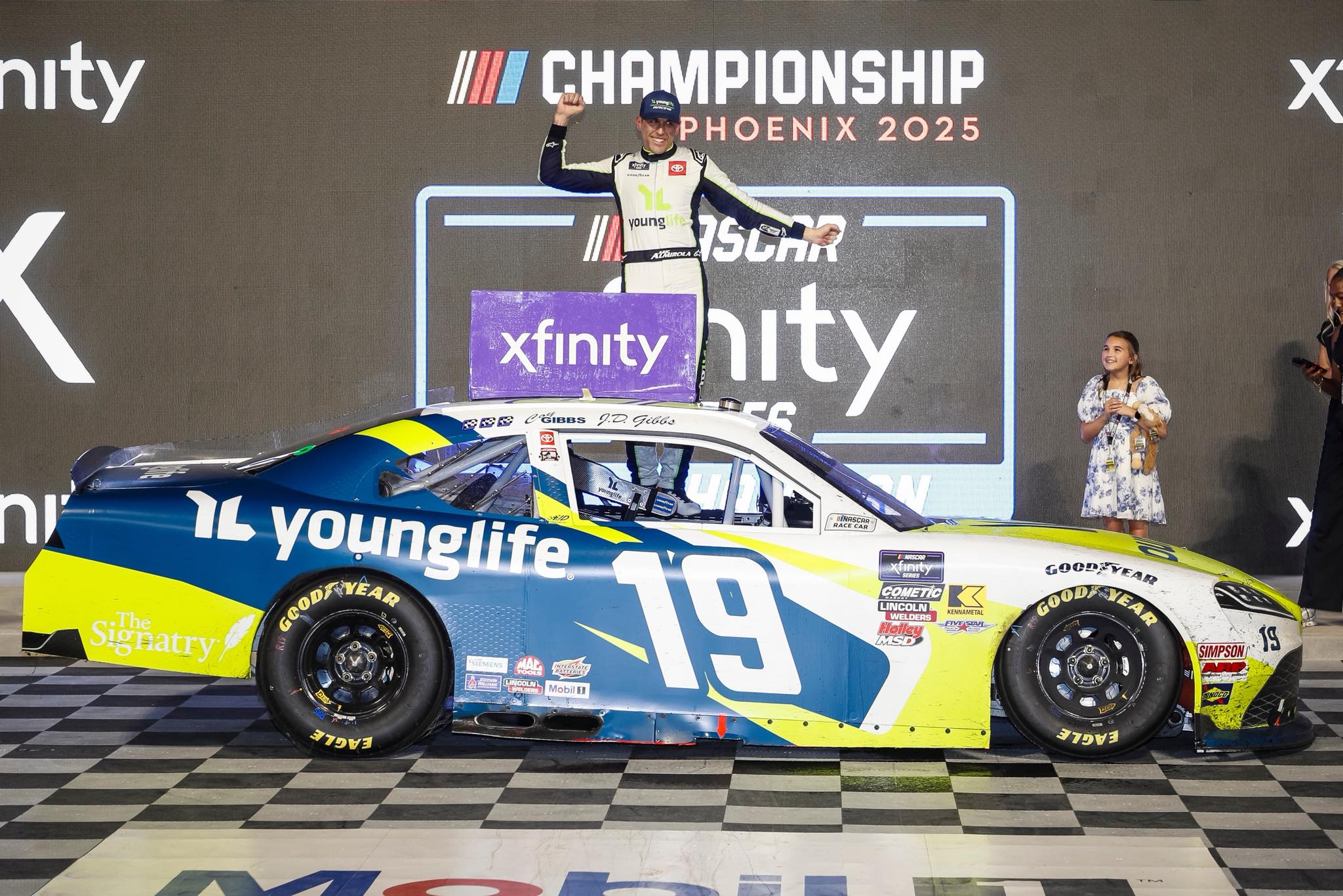 Toyota - Congrats to Joe Gibbs Racing on winning the 2025 Xfinity ...