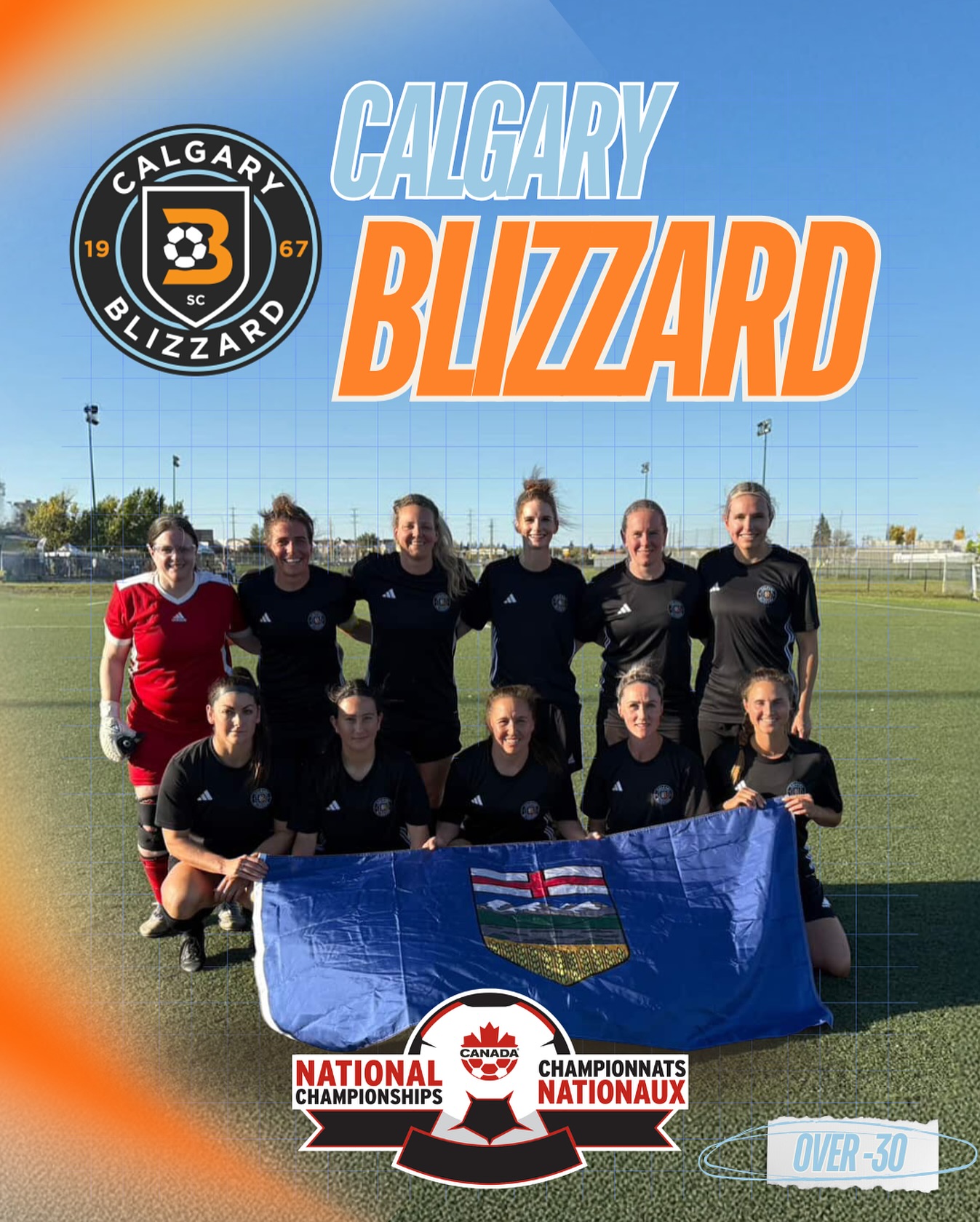 Calgary - The Calgary Blizzard Over 30 Women’s team has begun Nationals ...
