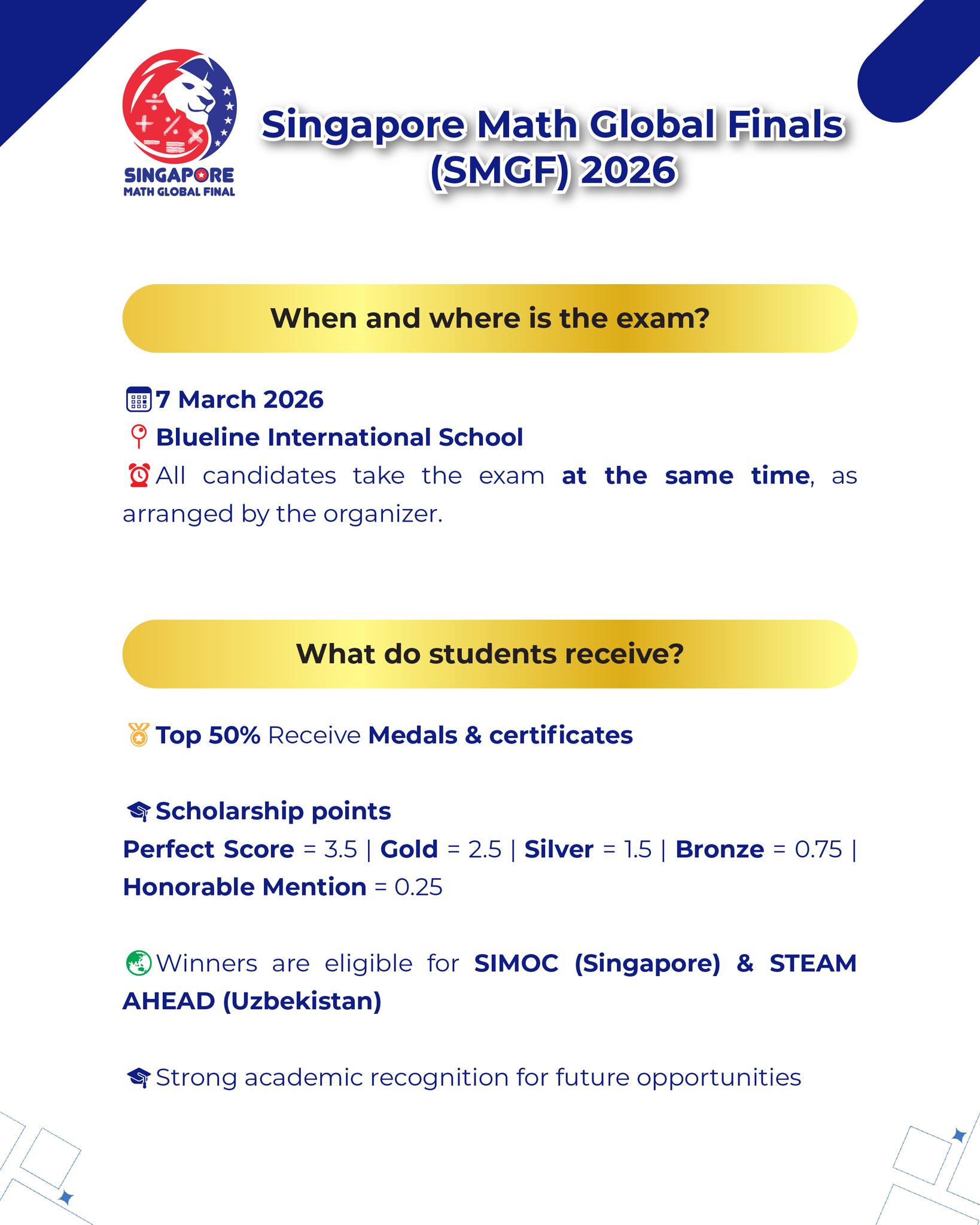 🌍 SMGF 2026 – Singapore Math Global... - SIMCC SASMO Cambodia | Facebook
