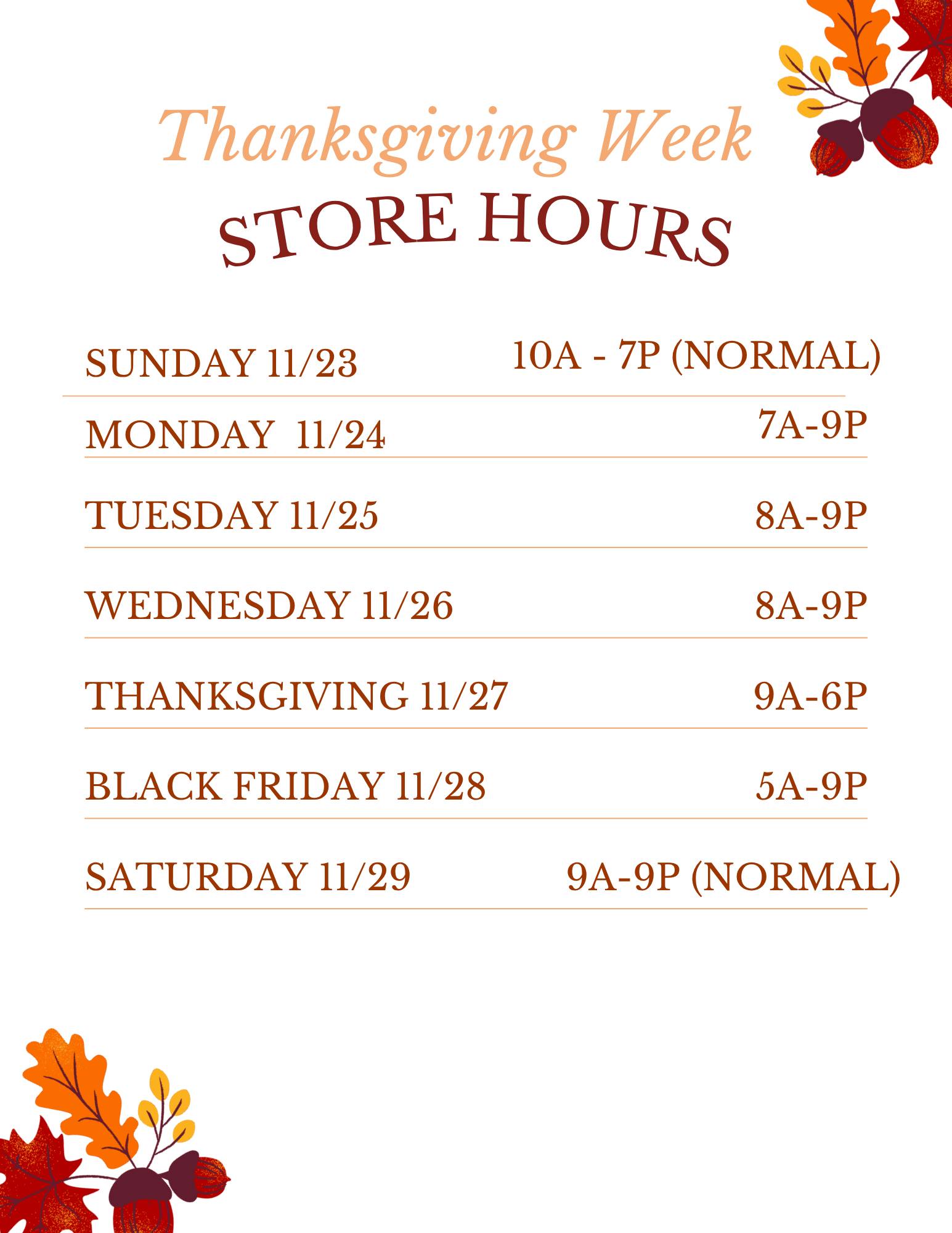 Cabela's - As we approach the holiday week, please note our adjusted ...