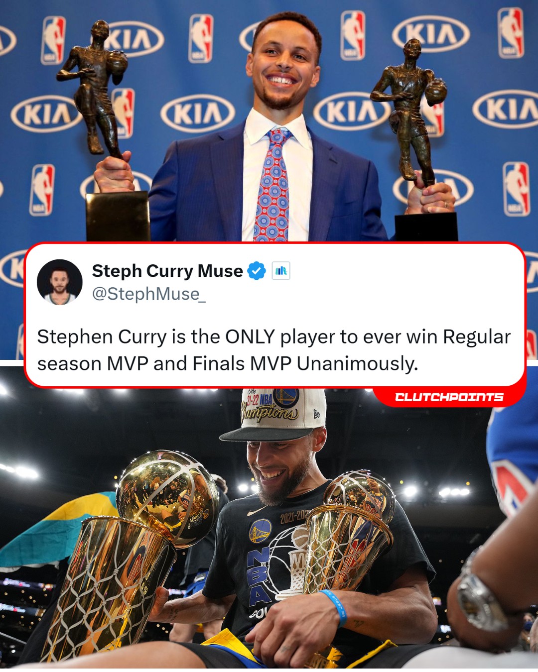 Steph - There’s greatness… and then there’s Steph Curry. The lone ...