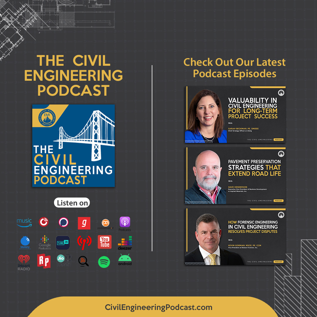 Engineering - 🎙️ Insights for Civil Engineering Professionals! In our ...
