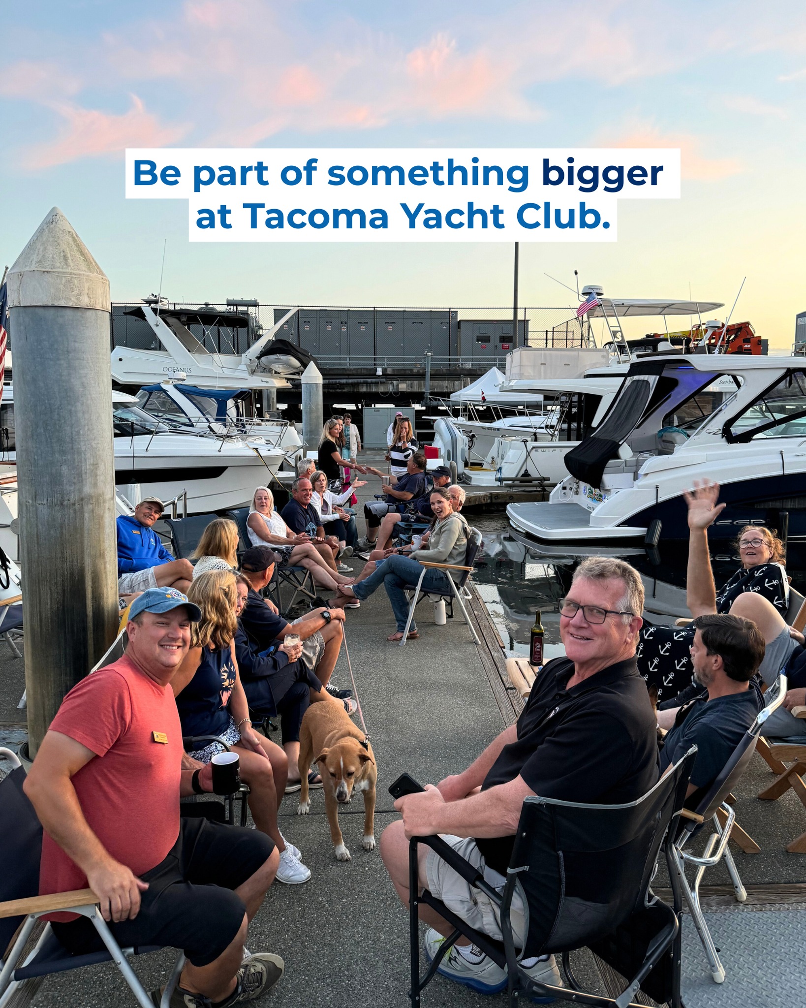 Following a memorable Installation Ceremony, Tacoma Yacht Club is proud to recognize and congratulate its newly installed Bridge Officers: ⚓ Dave Pickard, Commodore ⚓ Michael Joy, Vice Commodore ⚓ AJ Stark, Rear